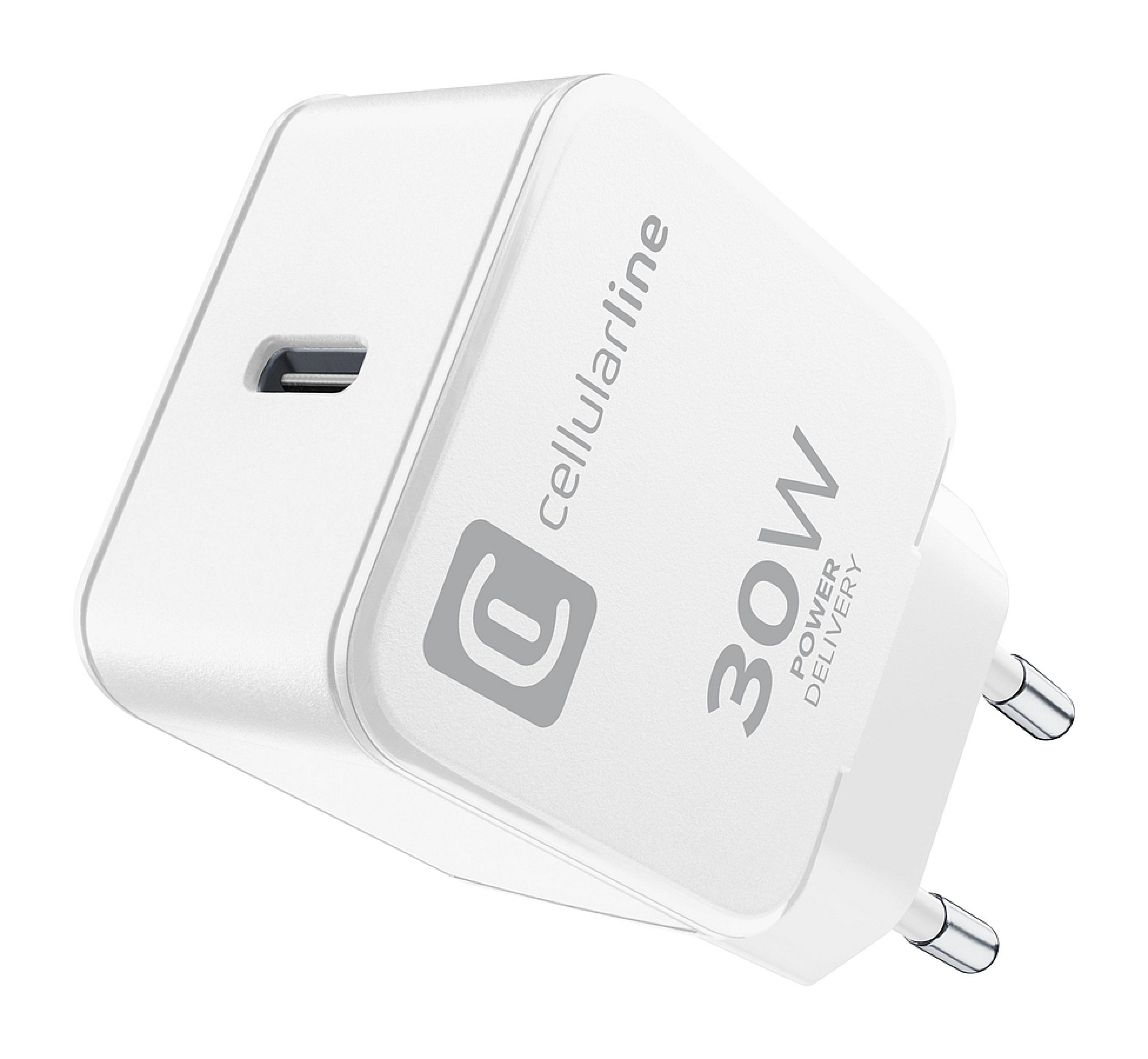 CELLULARLINE Usb-C Charger Apple 30W White