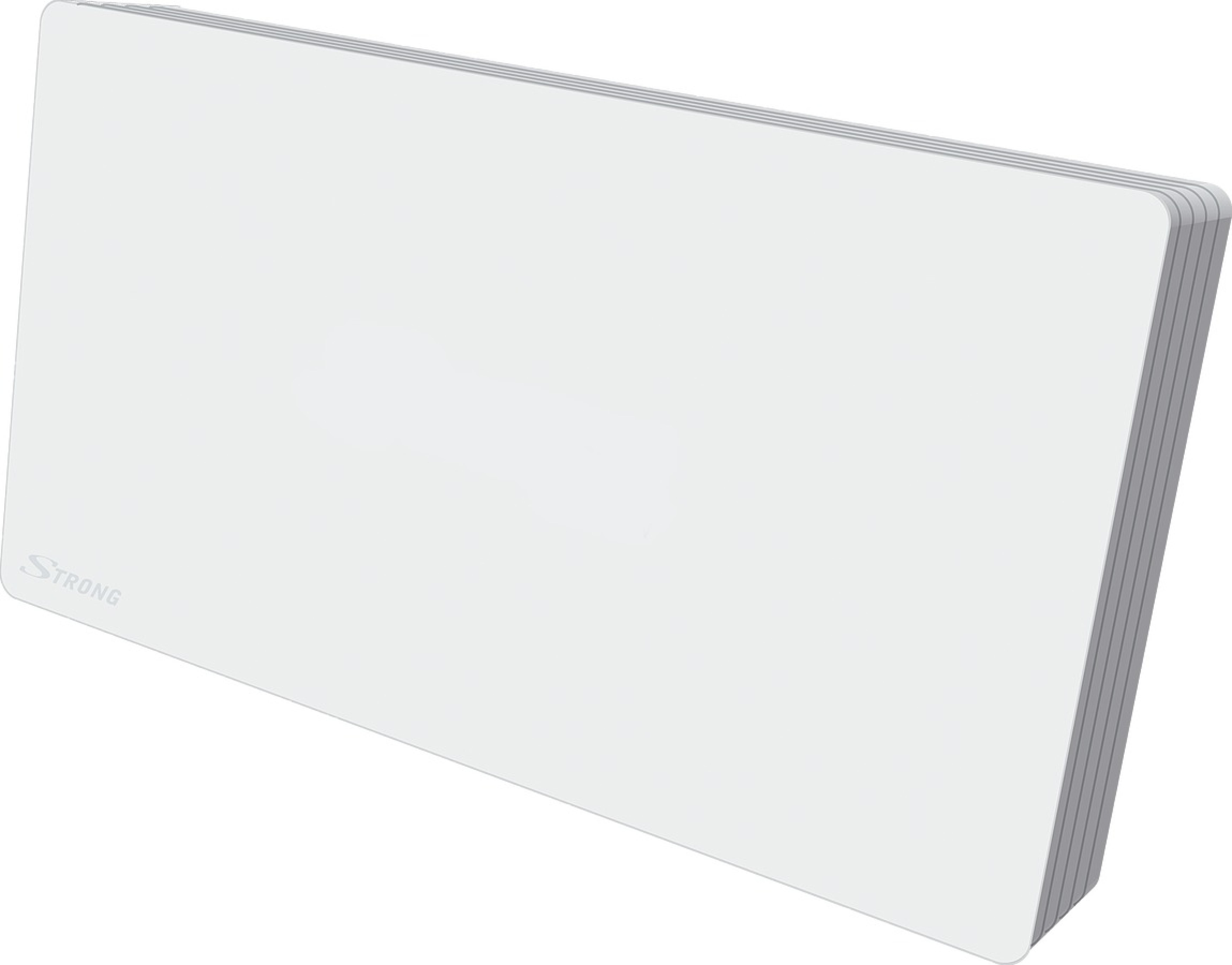 STRONG Flache Satellitenantenne mit integriertem Single LNB für Balkon und Camping