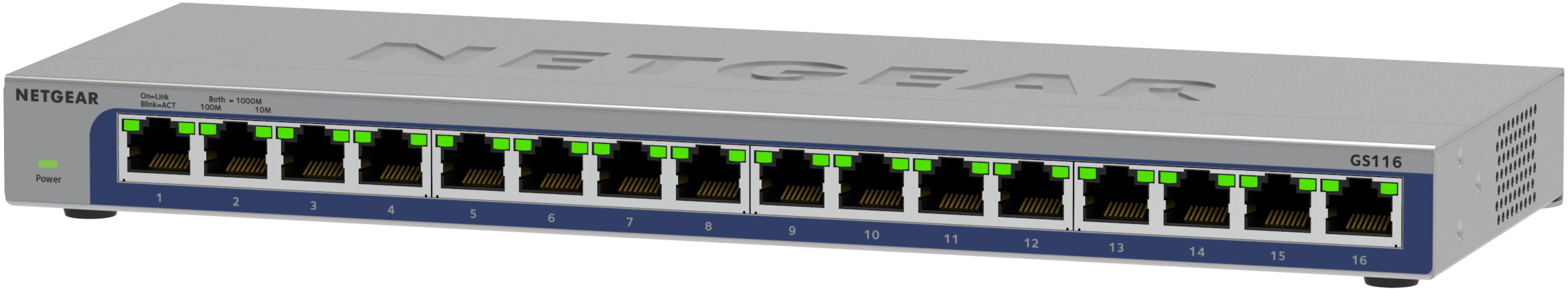 NETGEAR 16-Port Gigabit Ethernet Unmanaged Switch