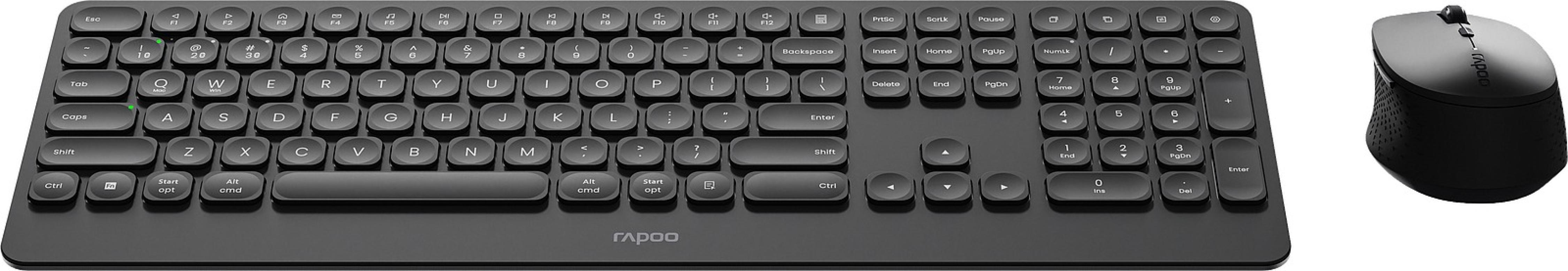 RAPOO 9390M.DE.DGR Wireless Multi-Mode Combo set