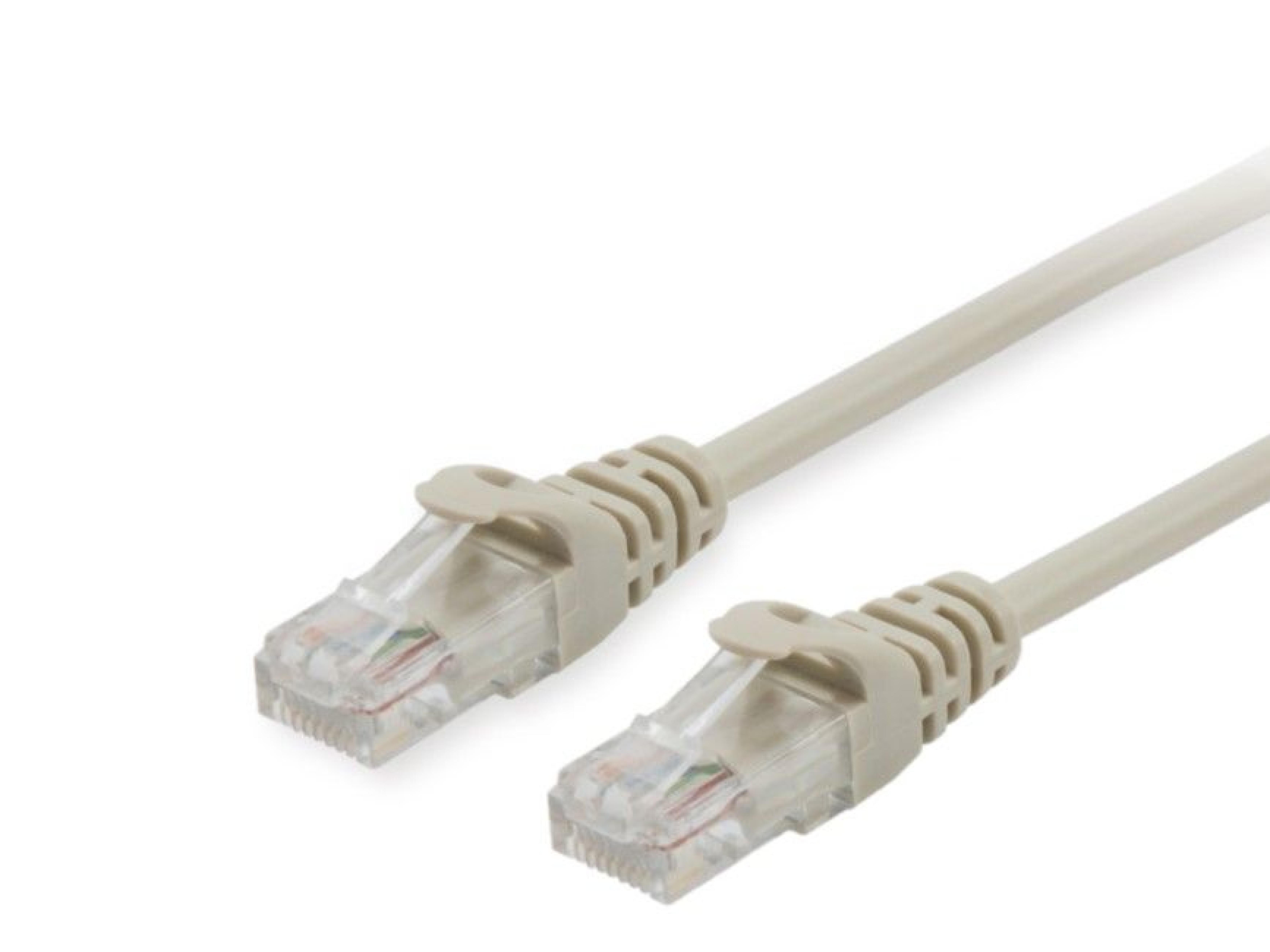 Equip Patchkabel Cat6 U/UTP 2xRJ45 0.25m beige PVC Polybeute