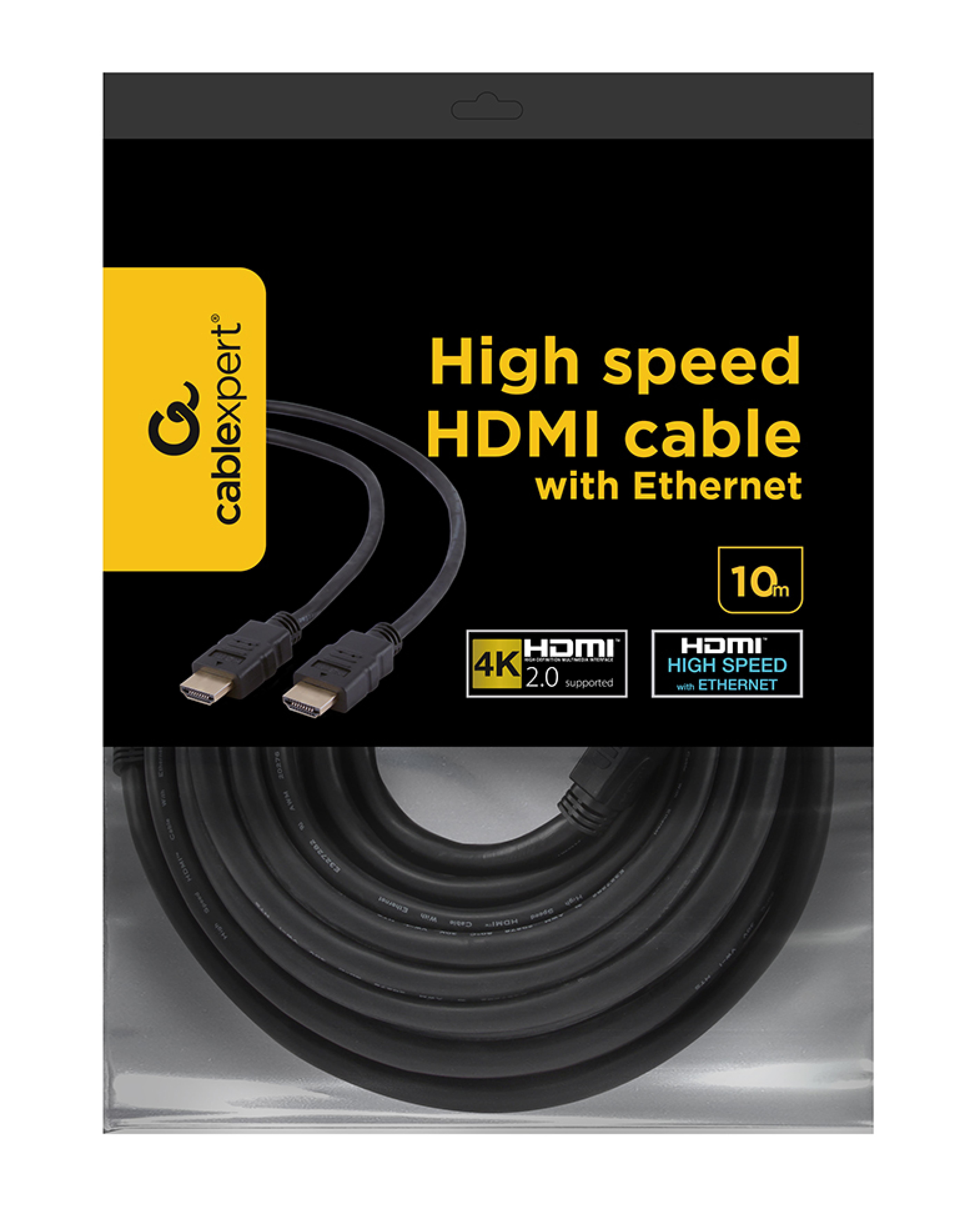 gembird HDMI-Kabel High-Speed maennlich-maennlich 10.0m