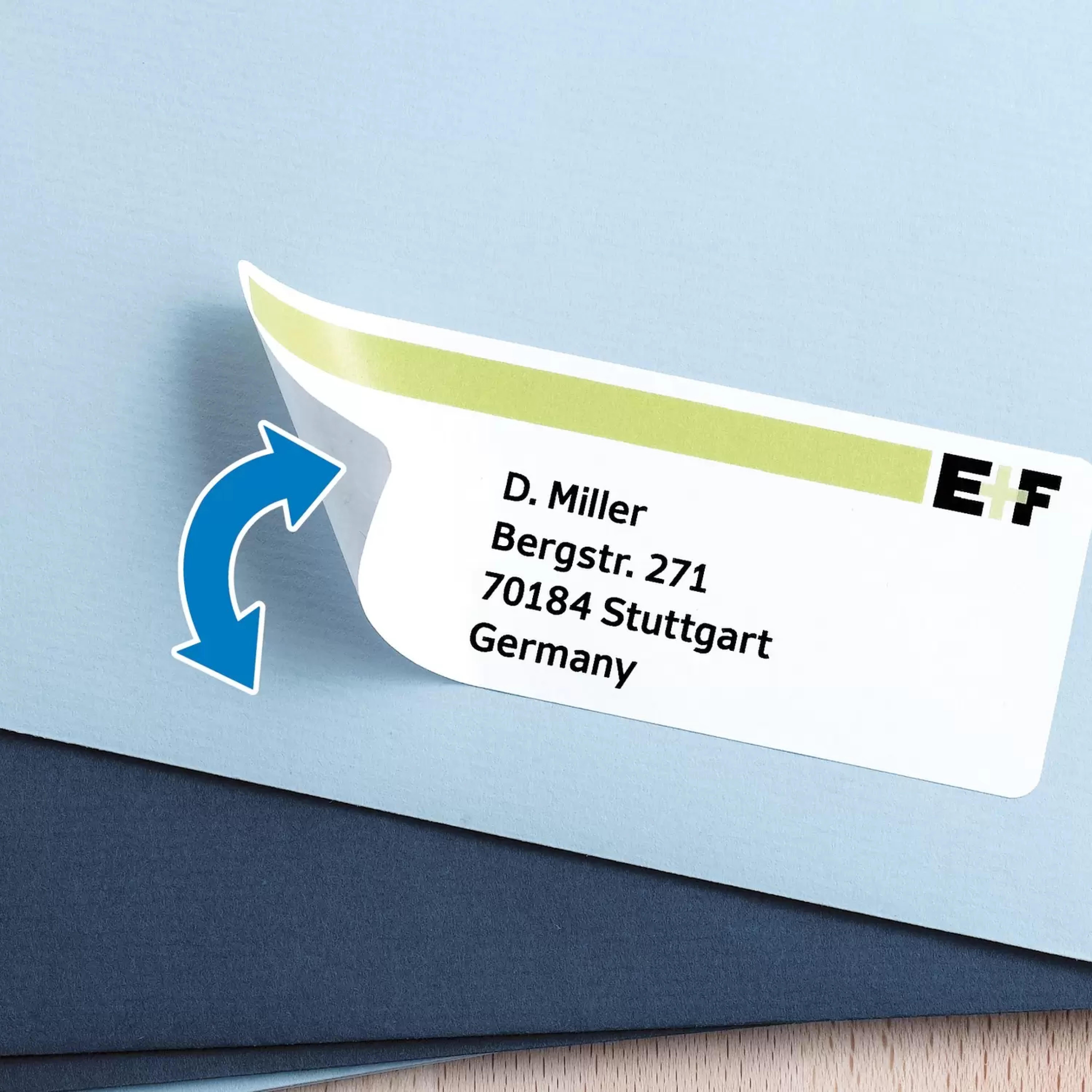 HERMA Adressetiketten A4 weiss 96x50,8 mm Papier 250 St.