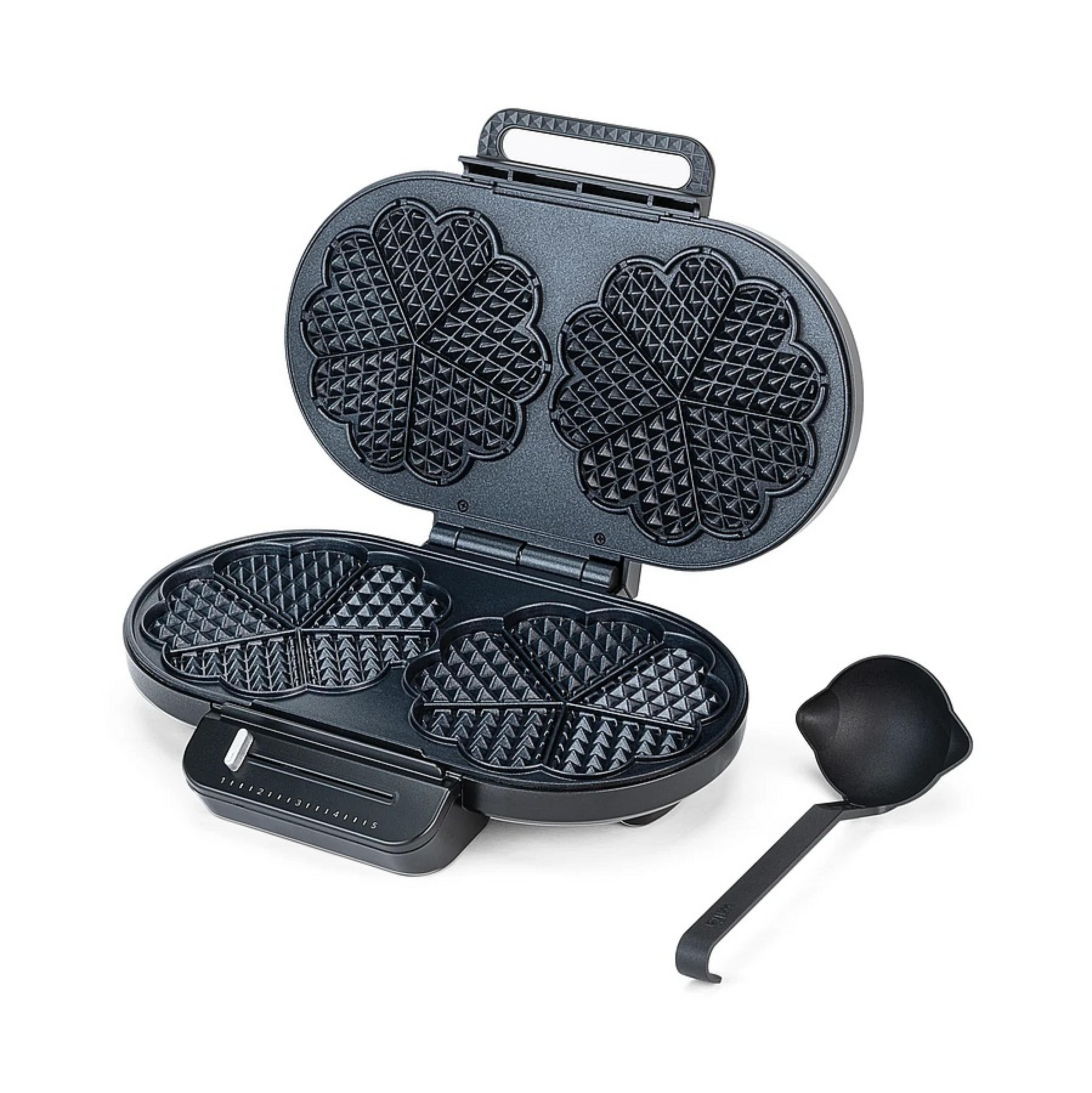 WILFA Waffeleisen CLASSIC DOUBLE, WM4DB-160, schwarz