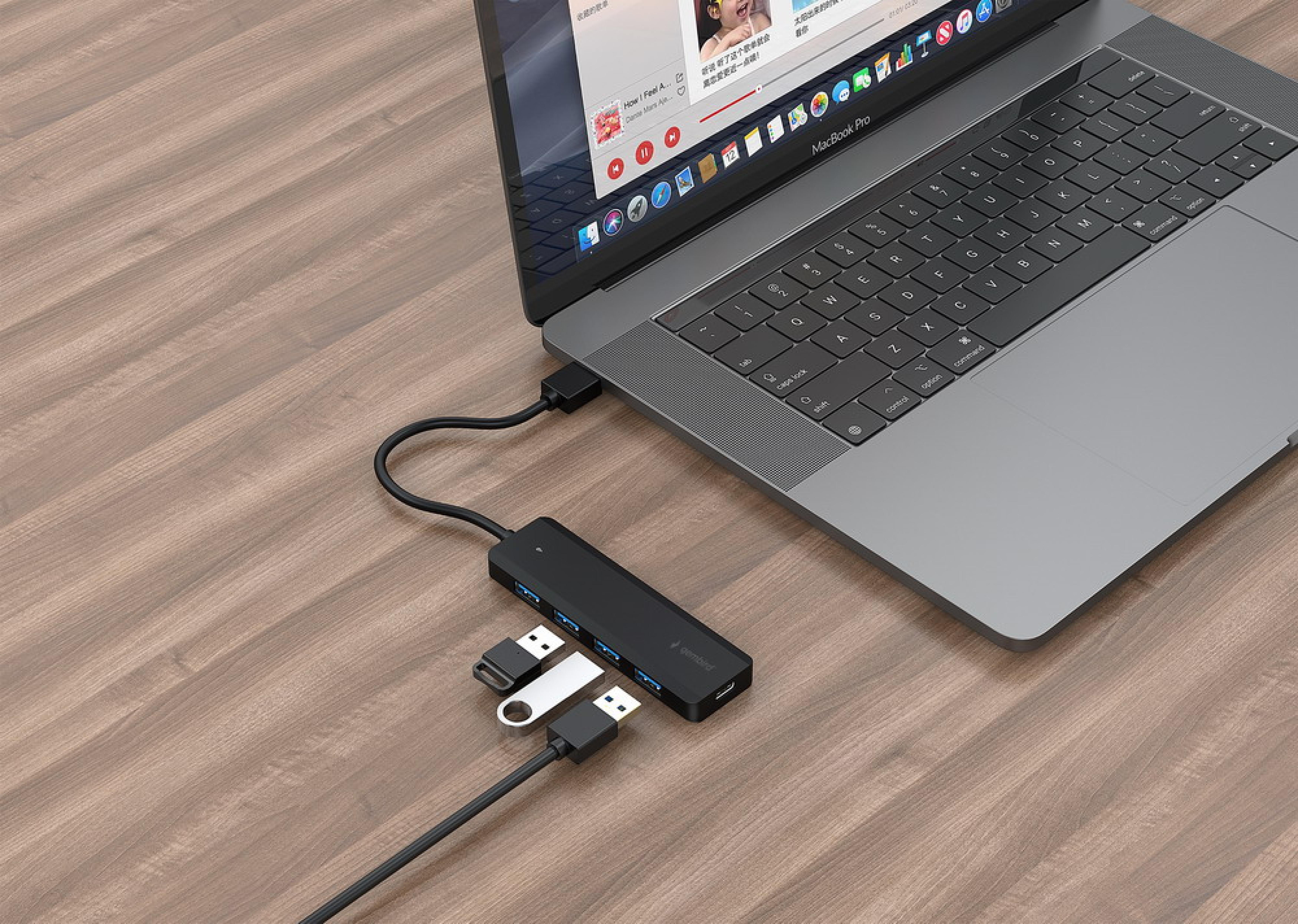 gembird 4 port USB 3.1 Gen 1 Hub