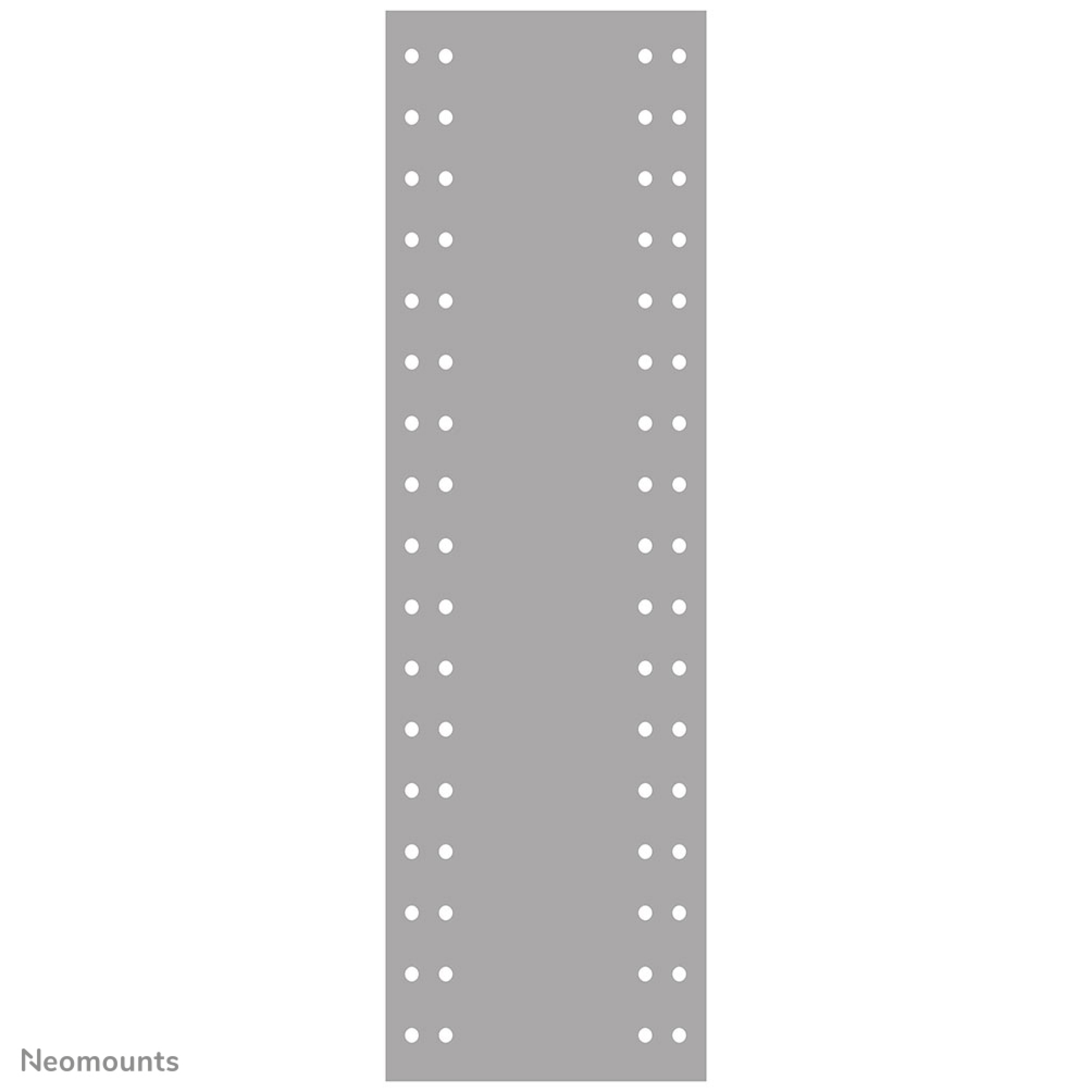 Neomounts Maus/Tastatur/LCD-Anschlussplatte sil.