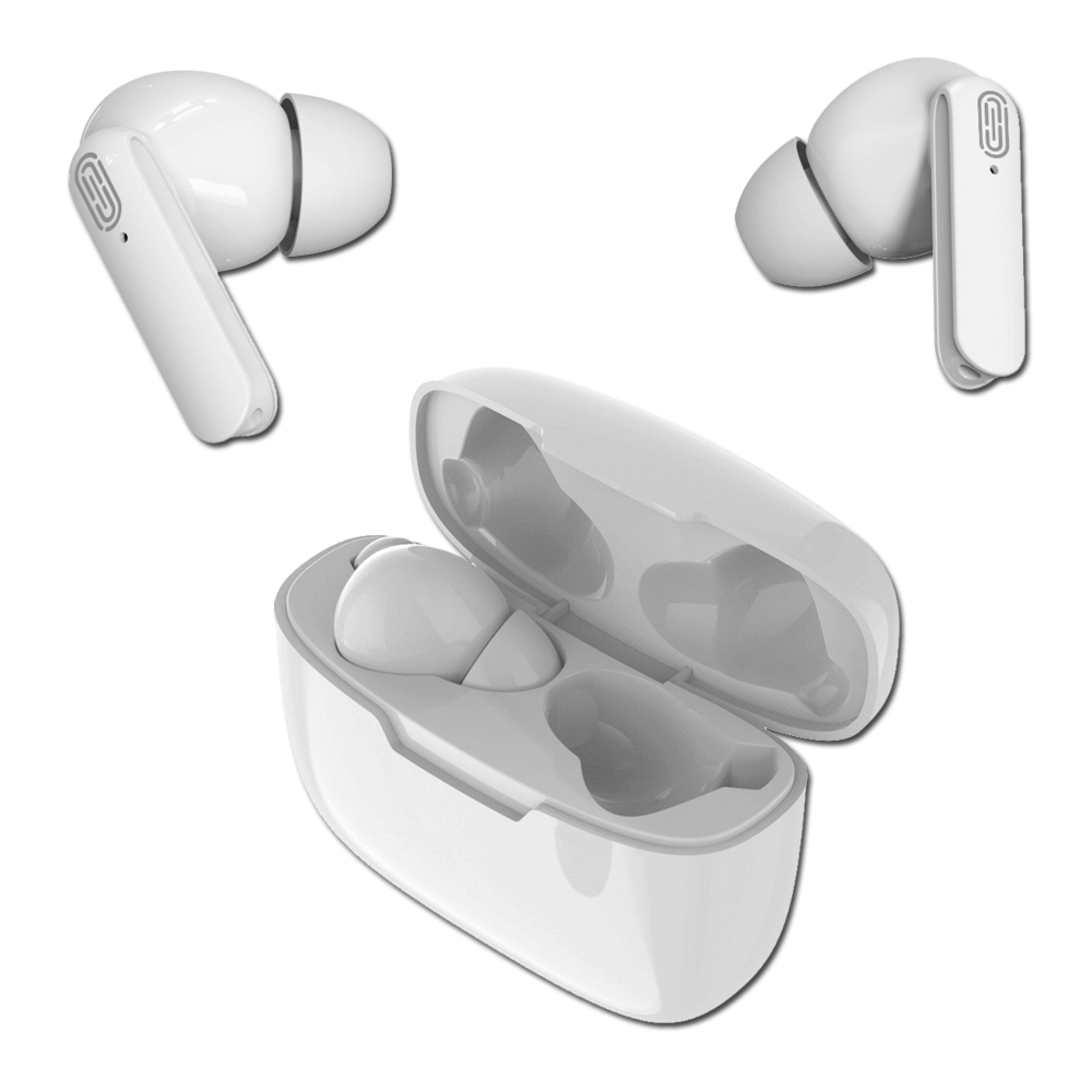 2GO Bluetooth Headset "TWS Dynamic" - weiss