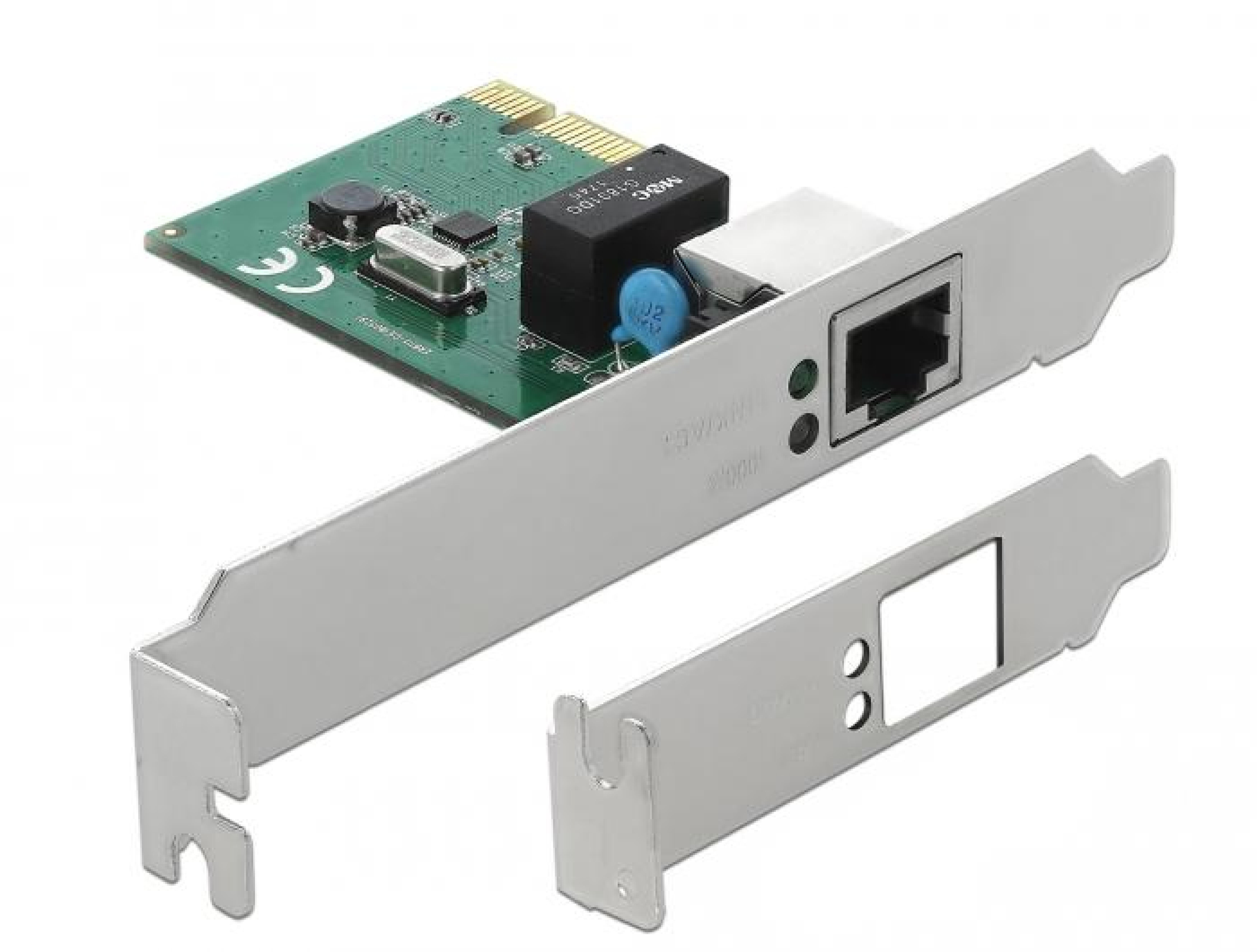 DELOCK Gigabit LAN 1x RJ45 +Low Profile Delock