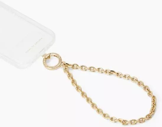 Handyhülle mit goldener Kette als stilvolles Accessoire