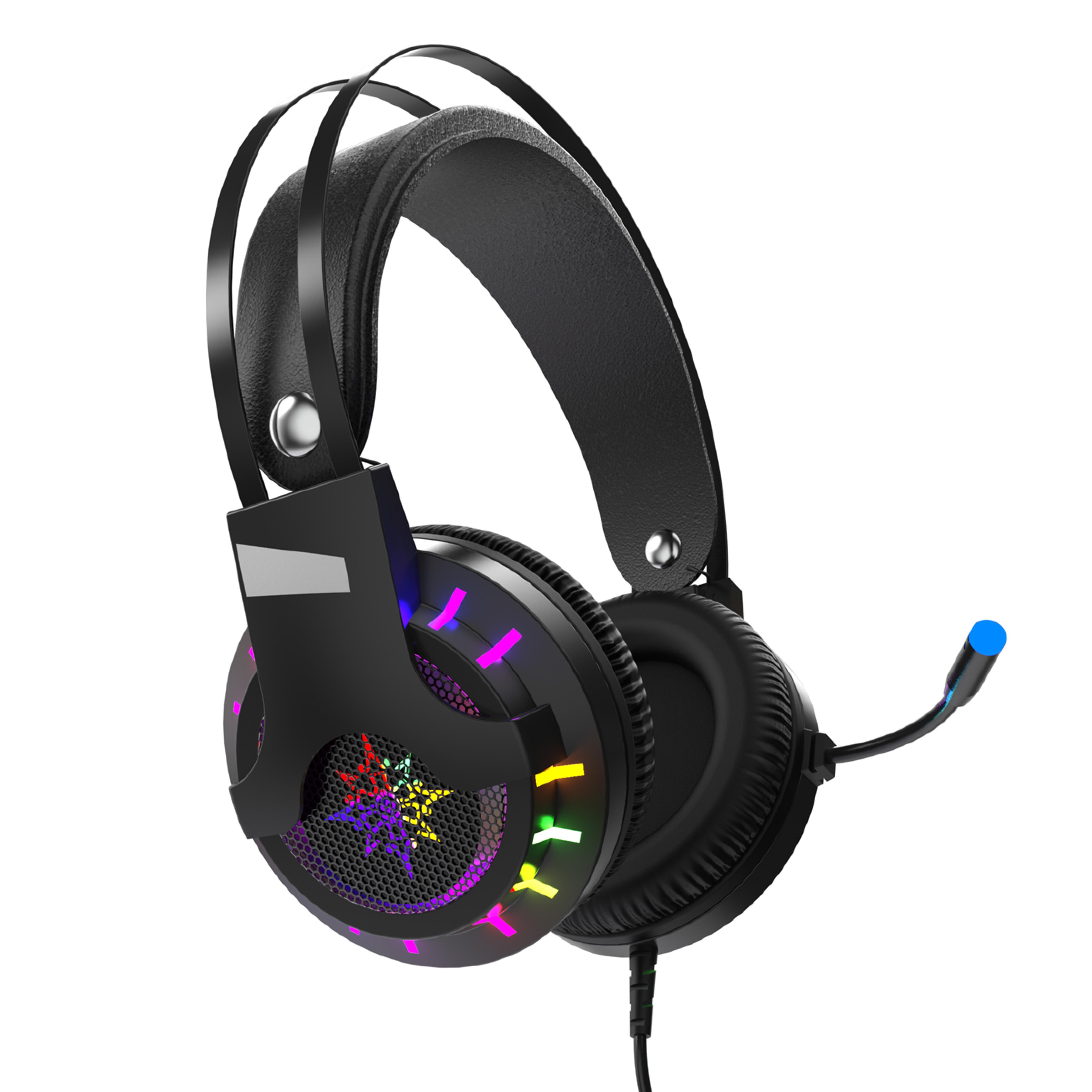 INCA Gaming Headset 7.1, USB, Vibration, RGB-LED retail