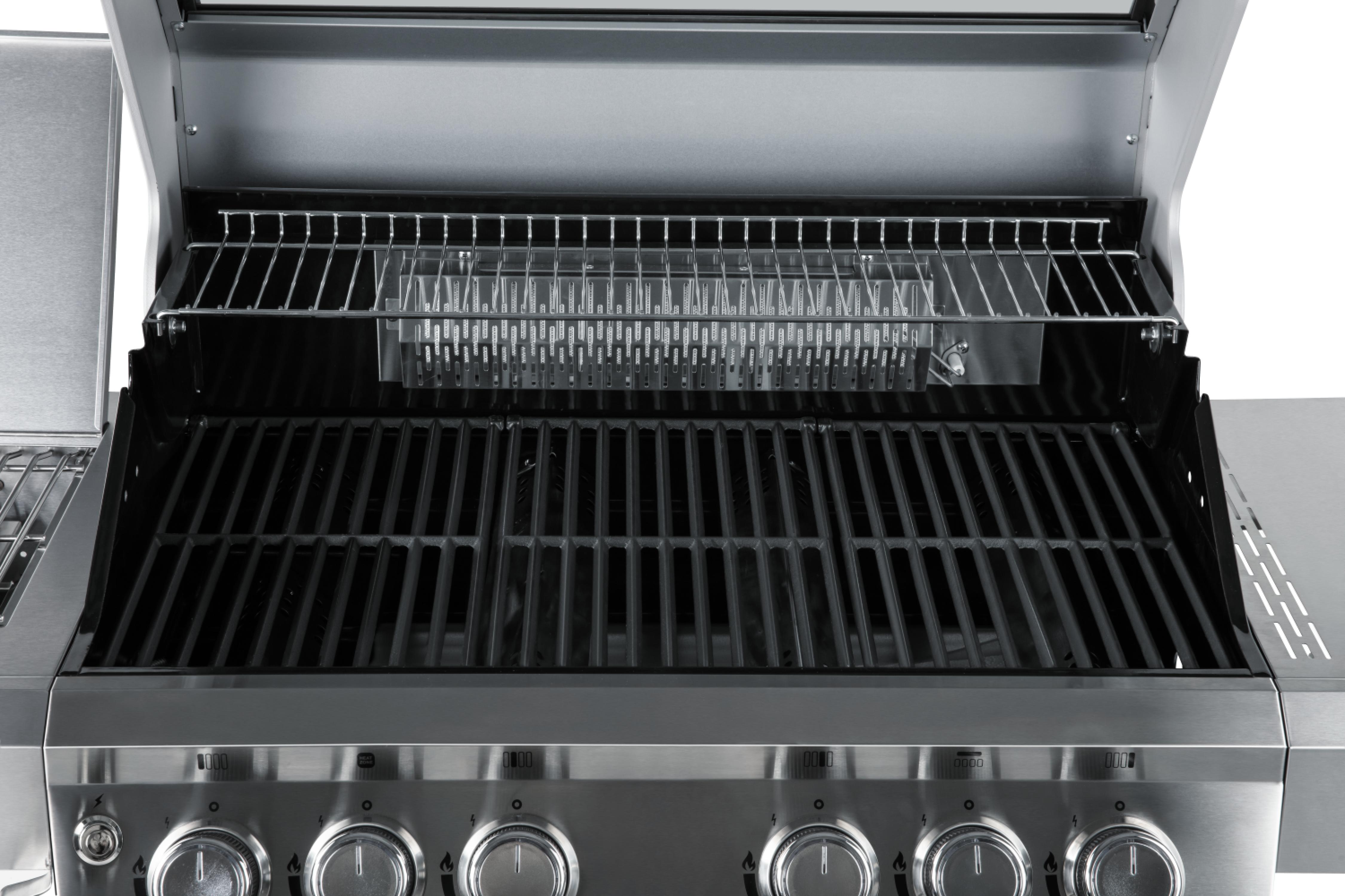 CHEF CUISINE Premium Edelstahl Gasgrill 4+2 Brenner