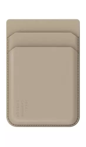IDEAL OF SWEDEN Magnetic Card Holder MagSafe Beige