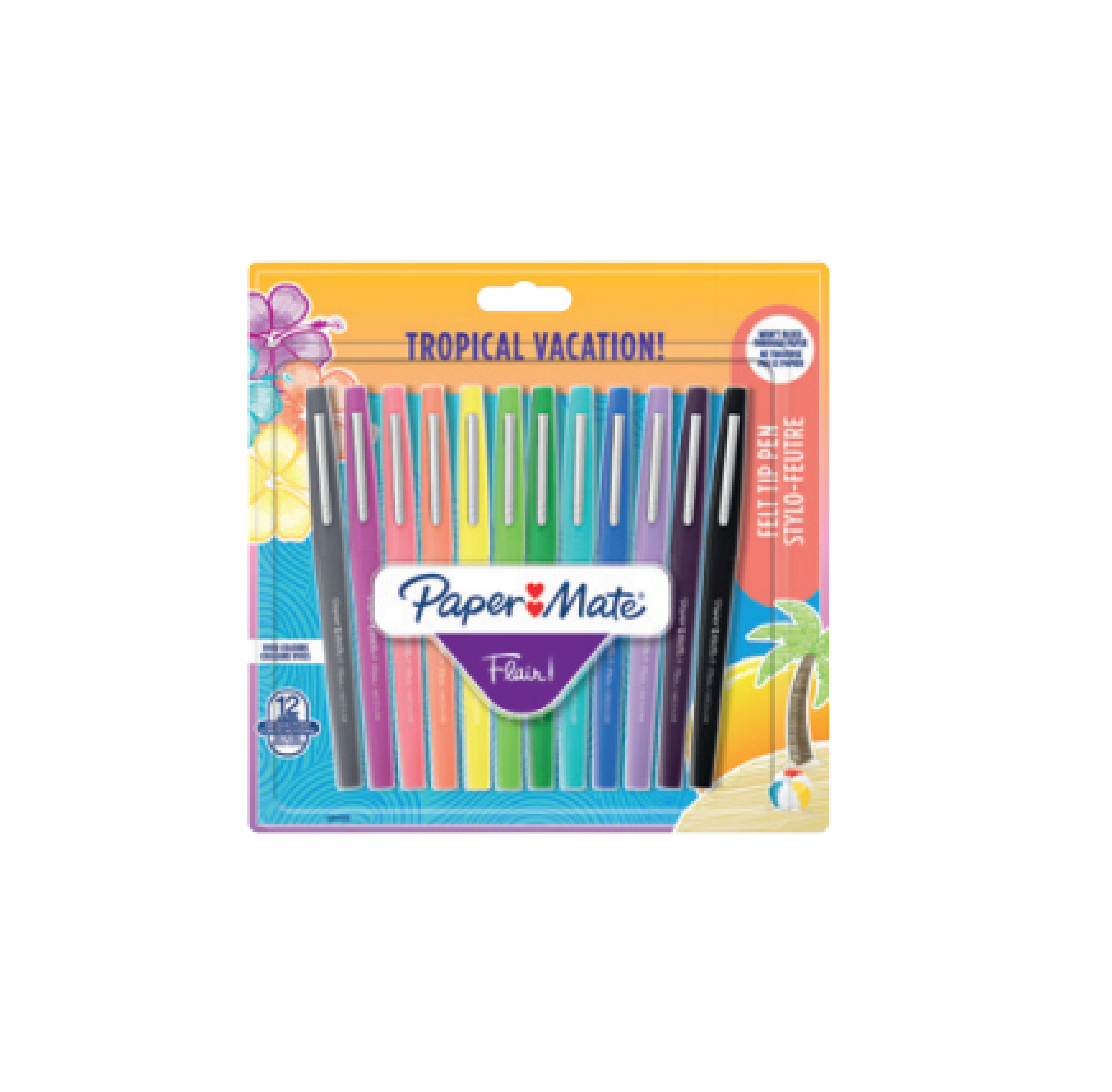 PAPER MATE Faserschreiber TROPICAL VACATION F
