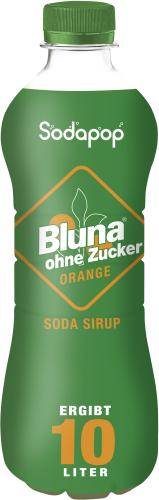SODAPOP BLUNA Orange Sirup ohne Zucker 500ml für 10 Liter