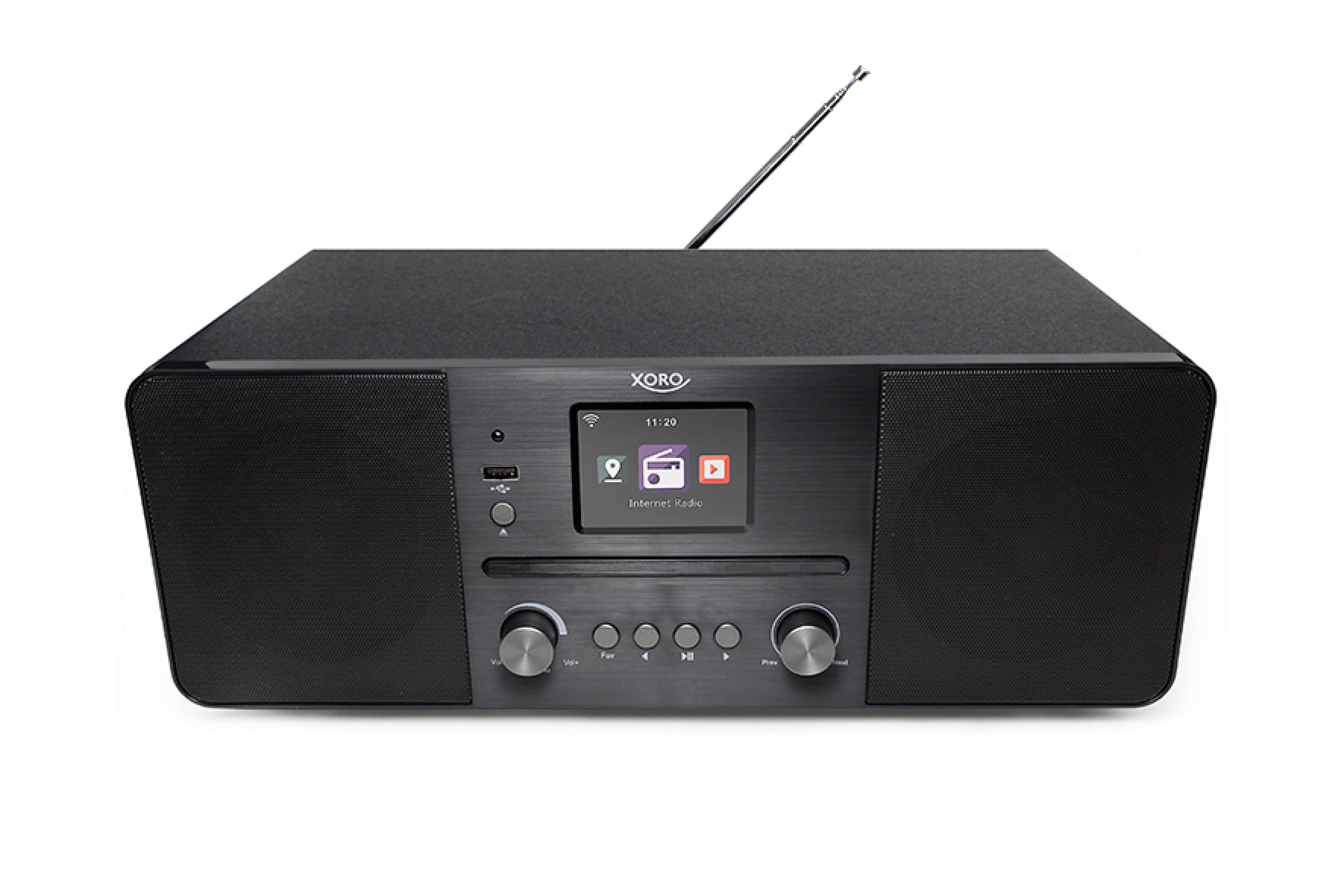 Xoro Internet-Radio CD Player DAB+ UKW Spotify Bluetooth