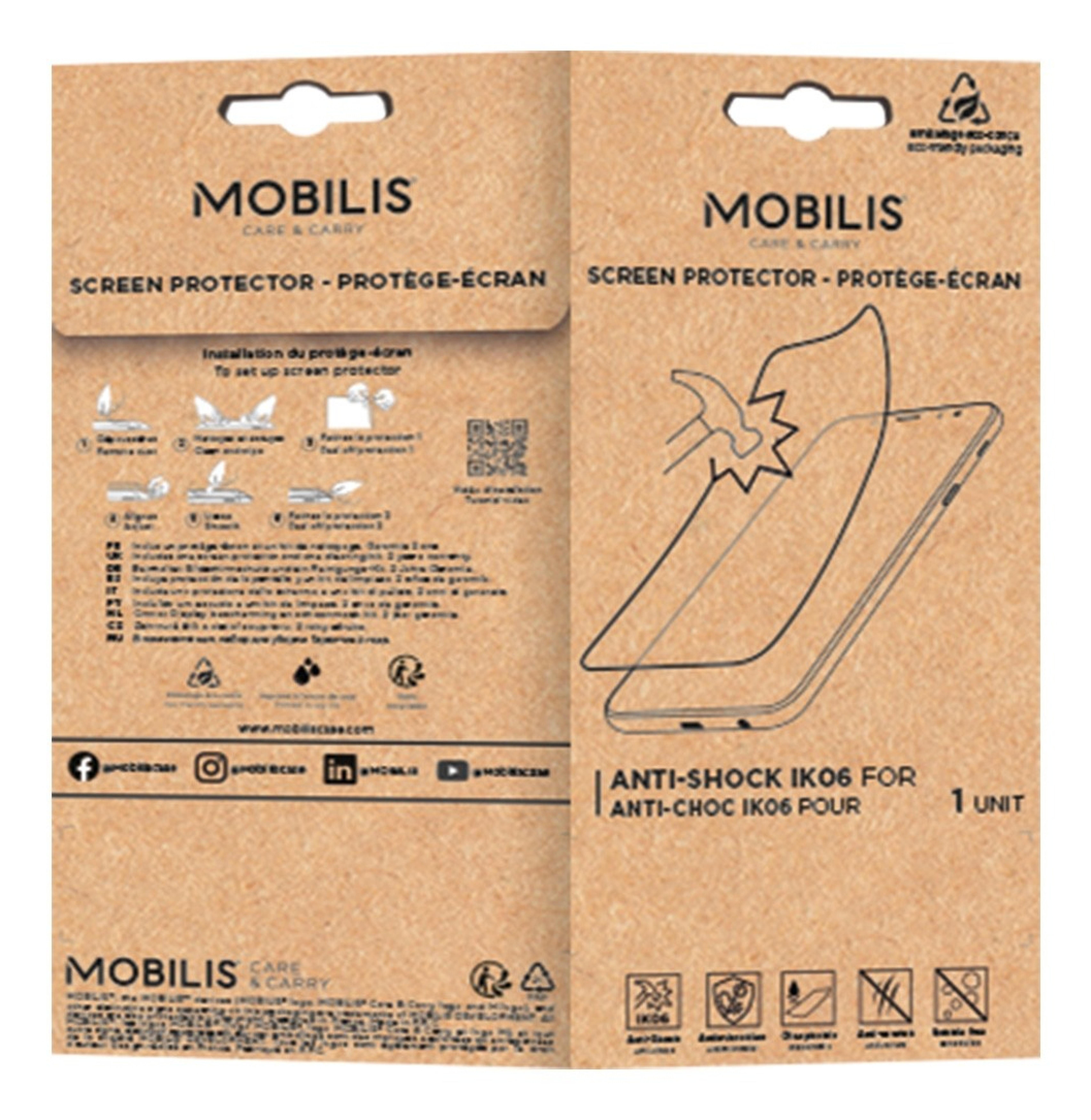 Mobilis Screen Protector anti shock Motorola Edge 50 Neo