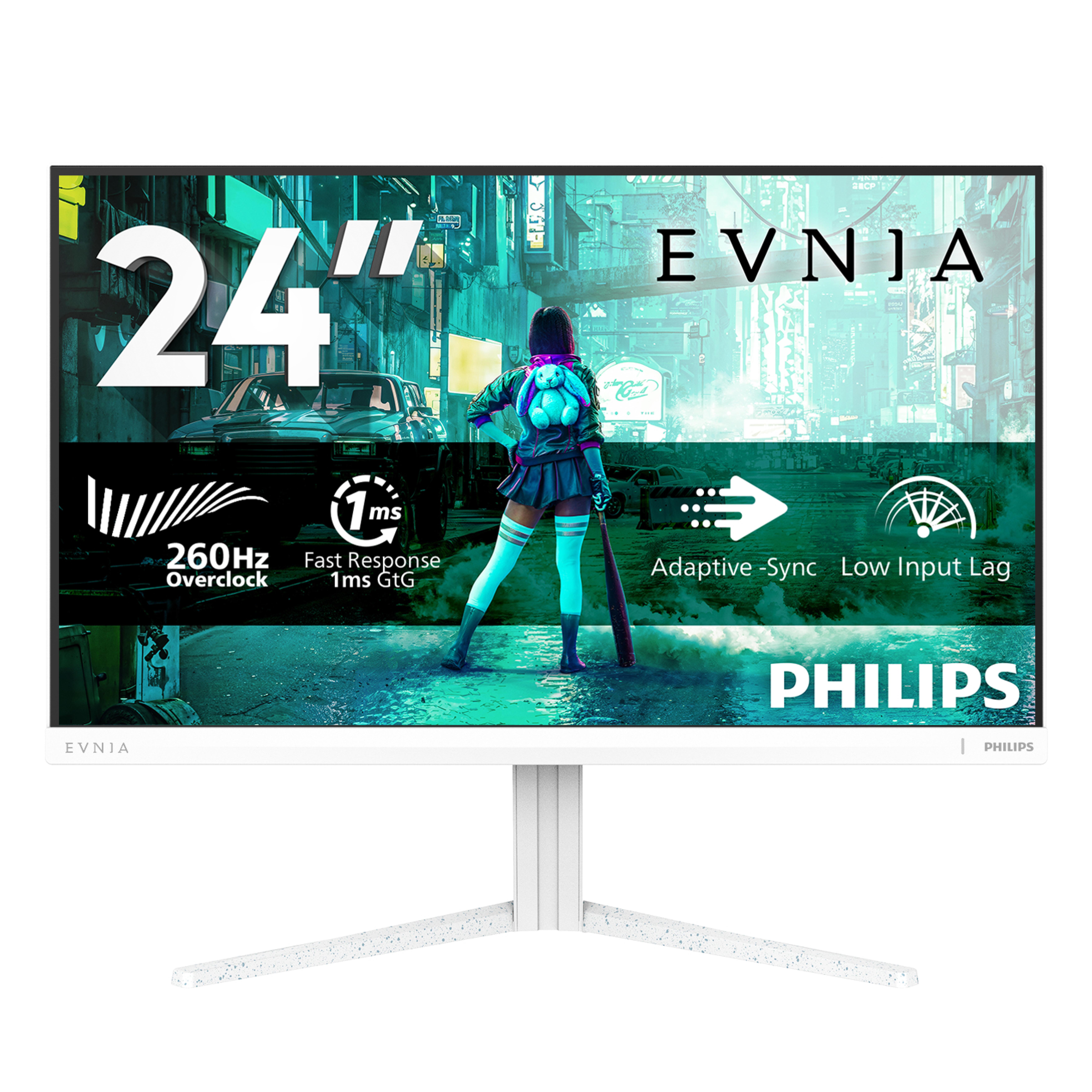 Philips 60,5cm (23,8") 24M2N3201P 16:09 HDMI+DP IPS white