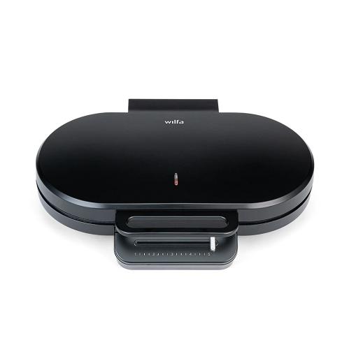 WILFA Waffeleisen CLASSIC DOUBLE, WM4DB-160, schwarz