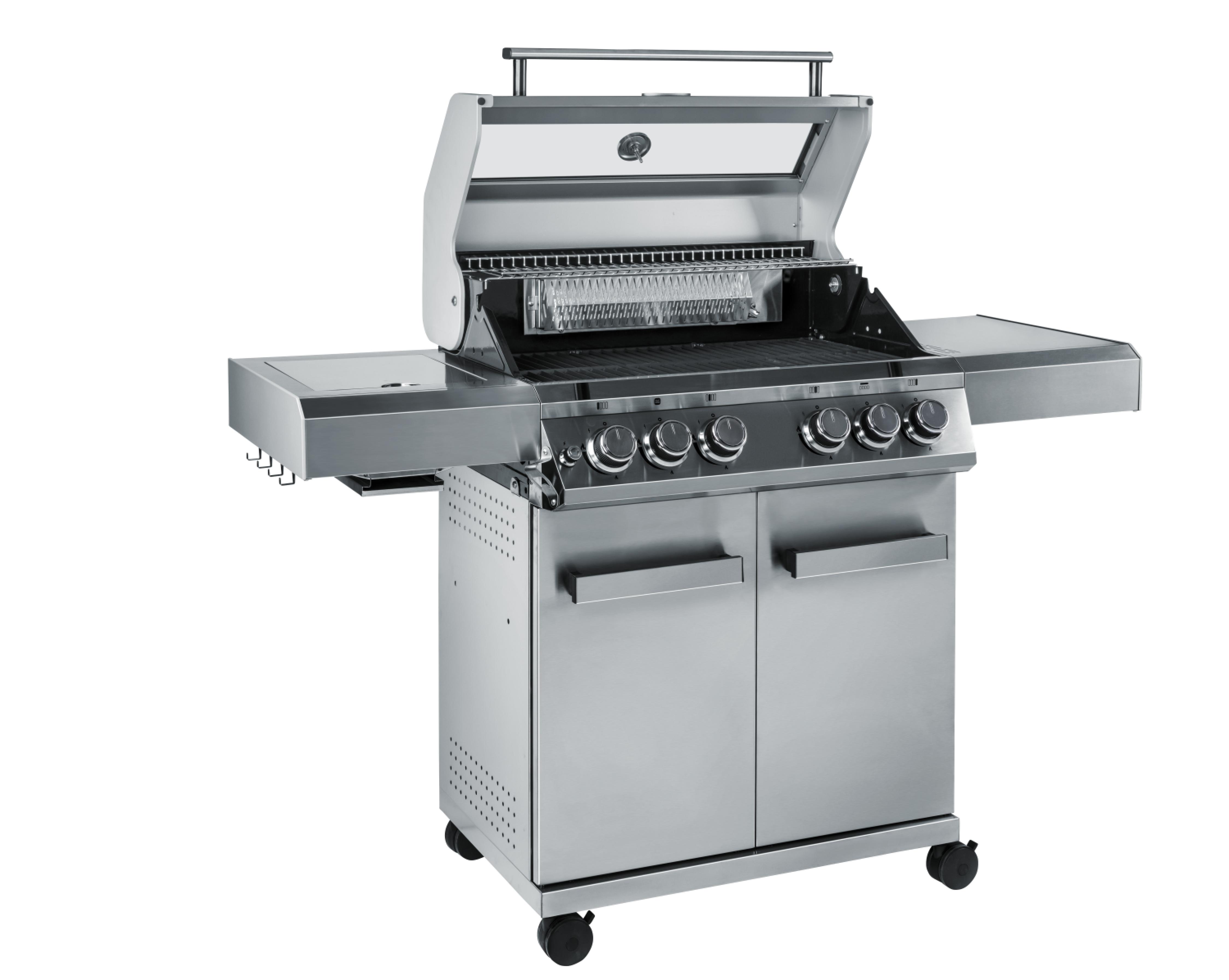 CHEF CUISINE Premium Edelstahl Gasgrill 4+2 Brenner