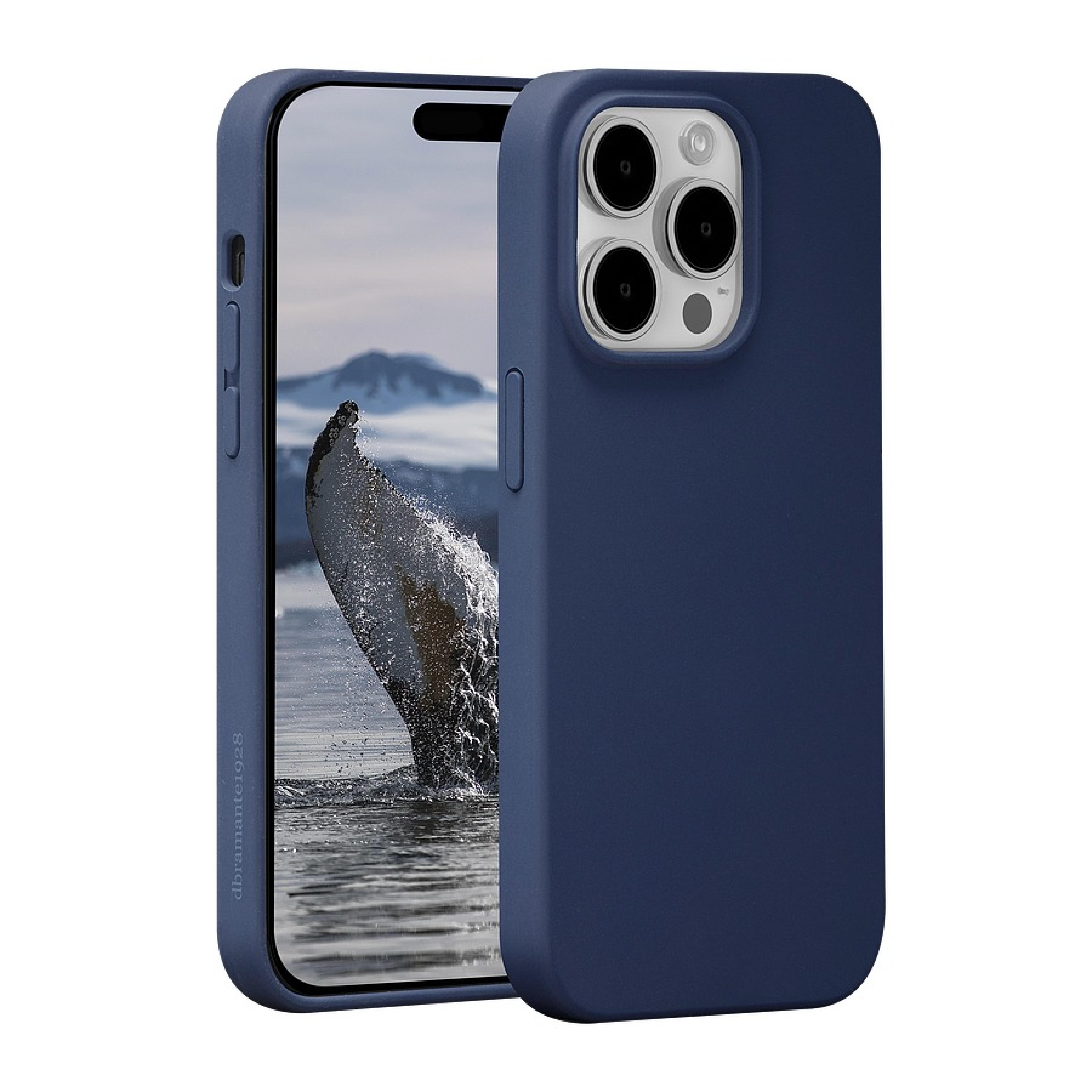 DBRAMANTE1928 Monaco Magsafe - Iphone 15 Pro Max - Pacific Blue