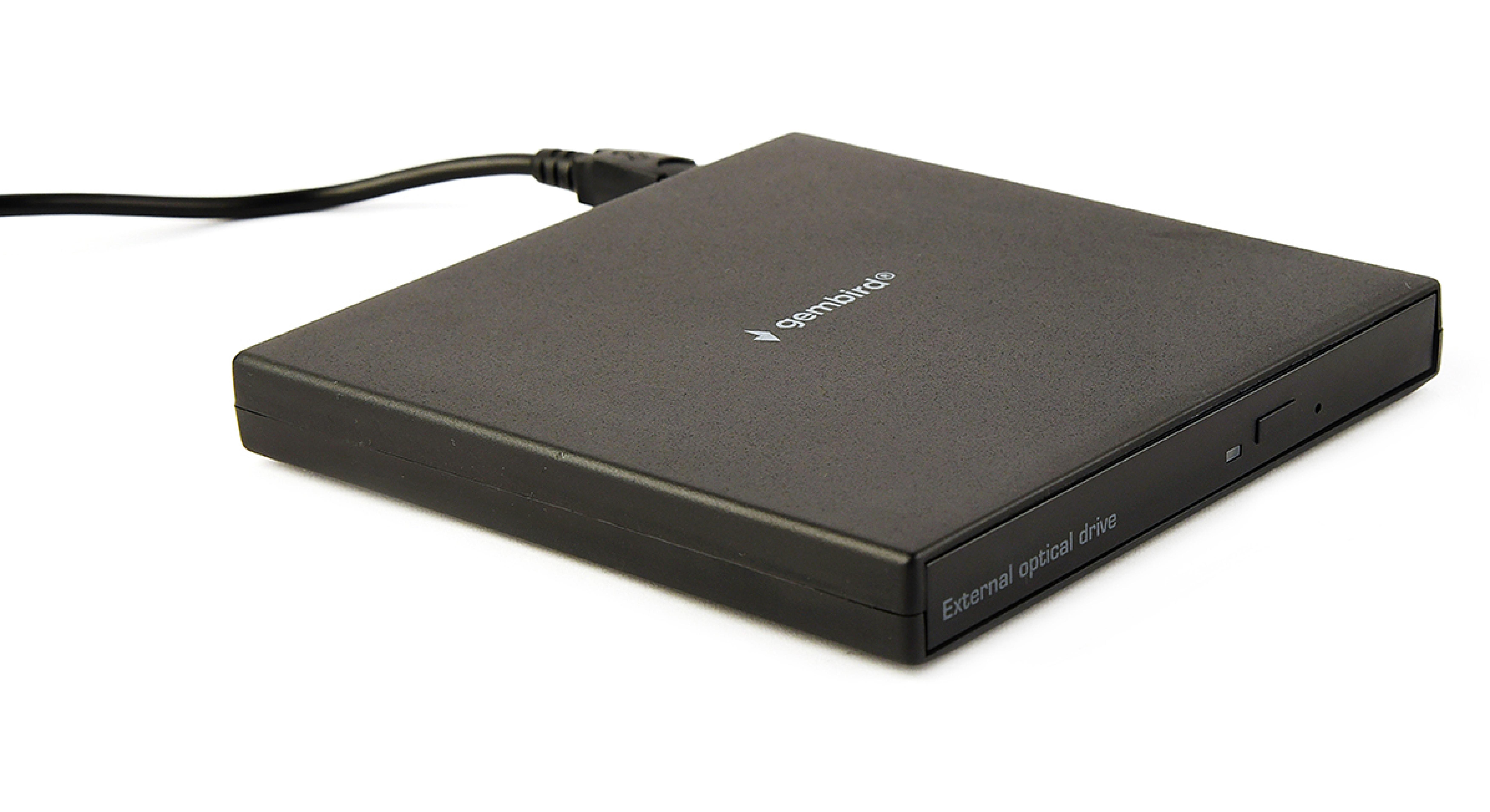 gembird DVW EXT SLIM DVD-USB-04 black USB2.0 DVD8x CD24x