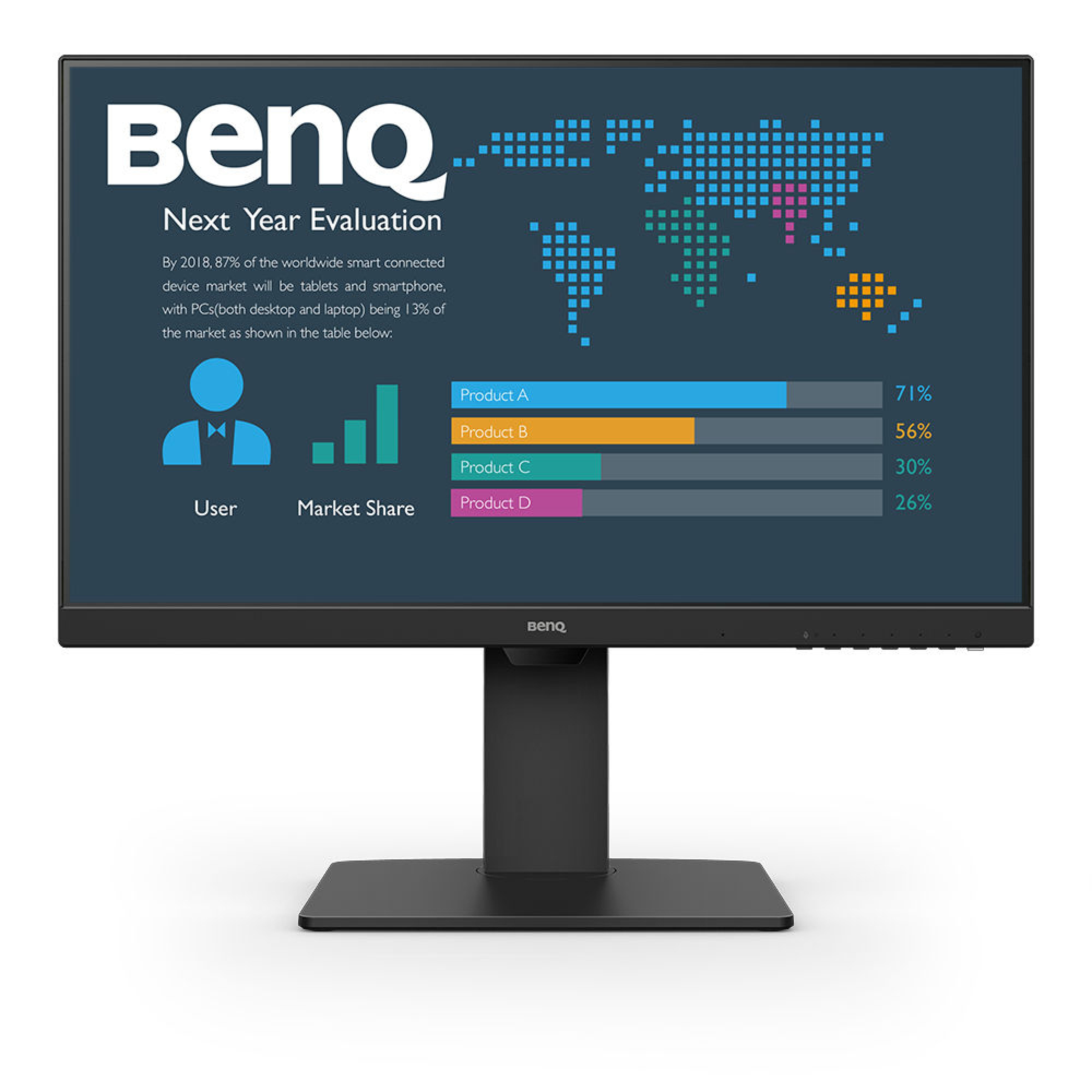 BenQ 68,6cm BL2786TC 16:9 HDMI/USB-C/DP bk.lift/piv FHD
