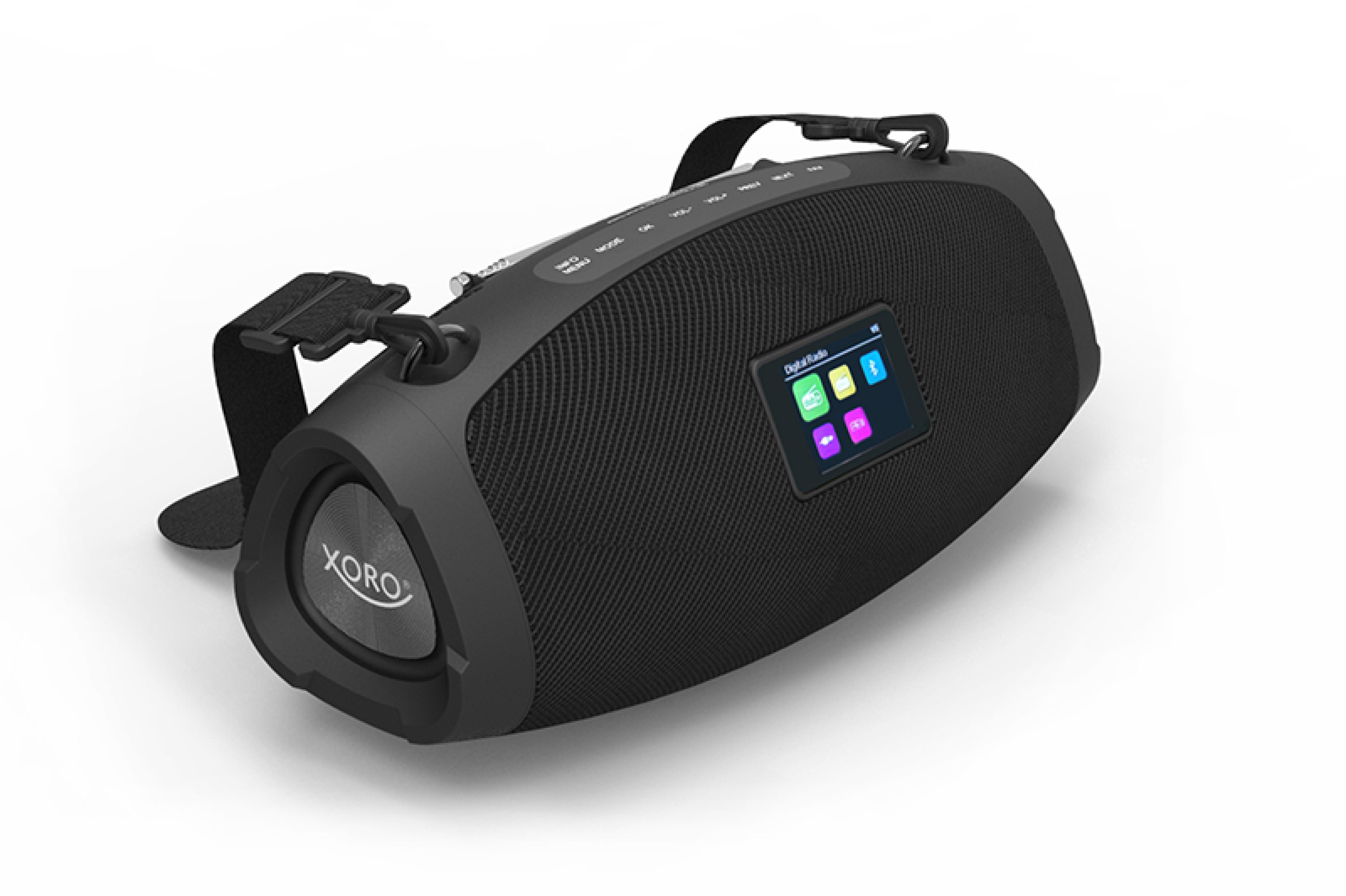 Xoro Outdoor-Radio DAB 800 Stereo DAB+ FM USB BT IP44