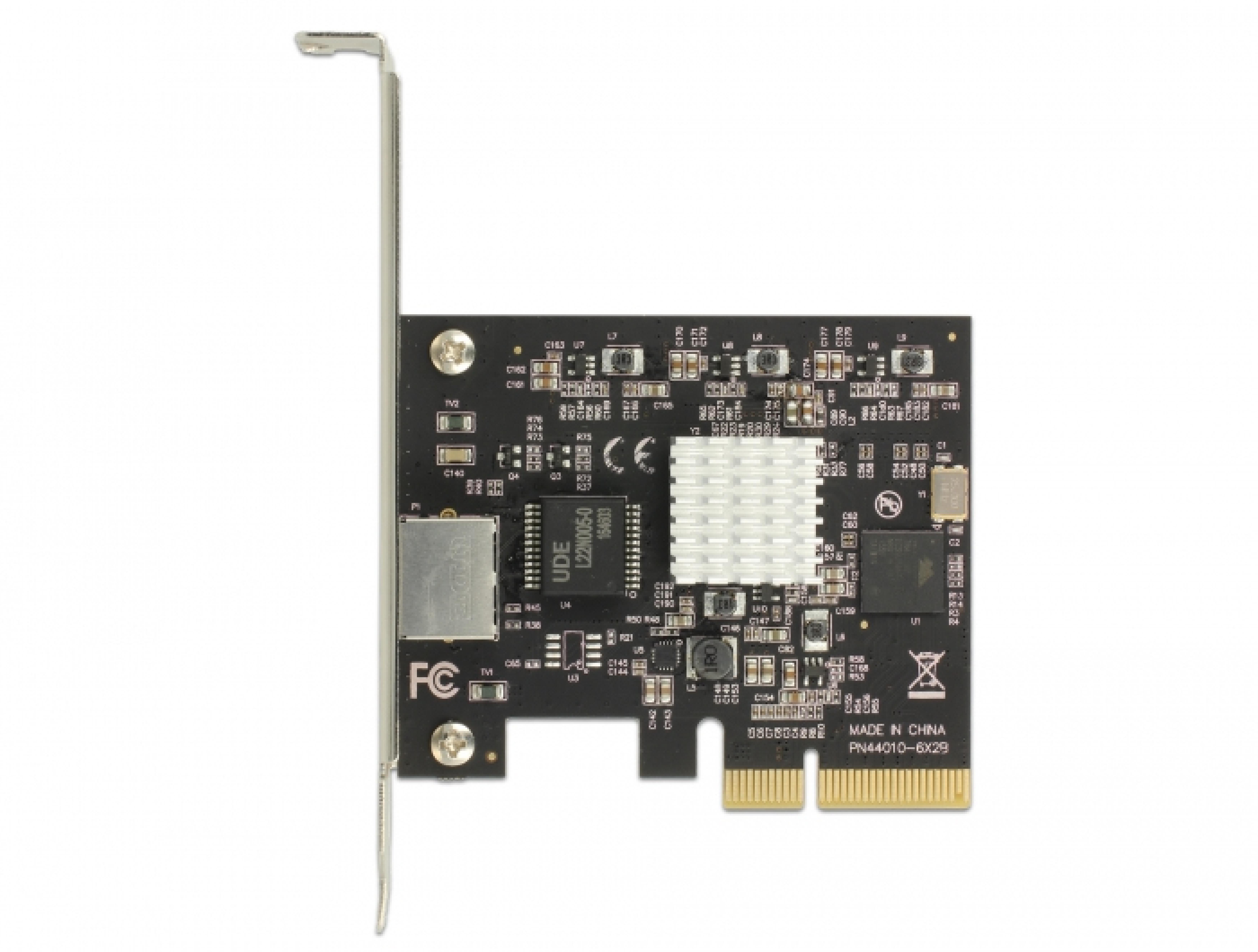 DELOCK PCI Express Card > 1x 10 Gigabit LAN NBase-T RJ45