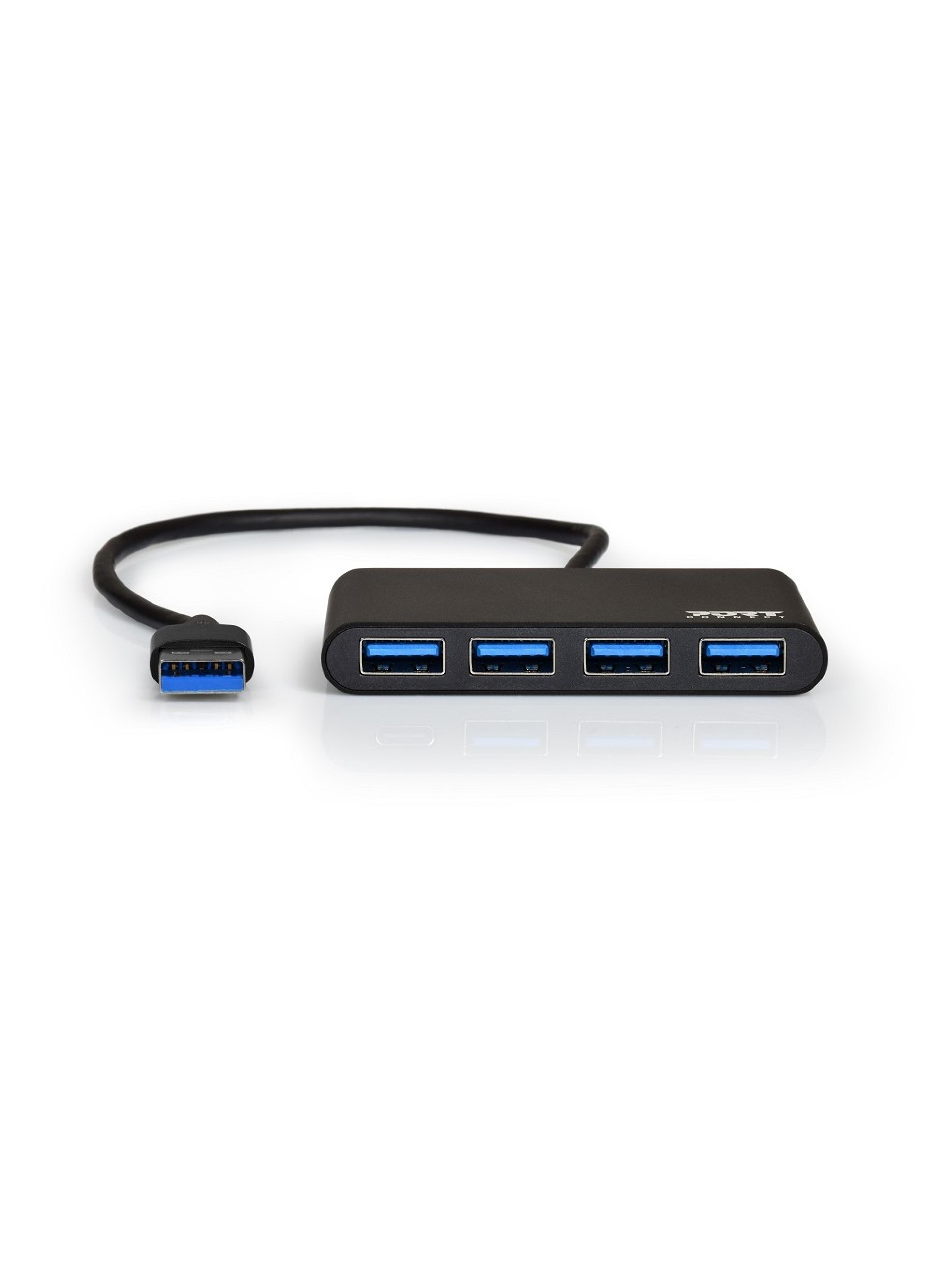 Port USB Hub 4 Port 3.0 5Gbps Verteiler Adapter