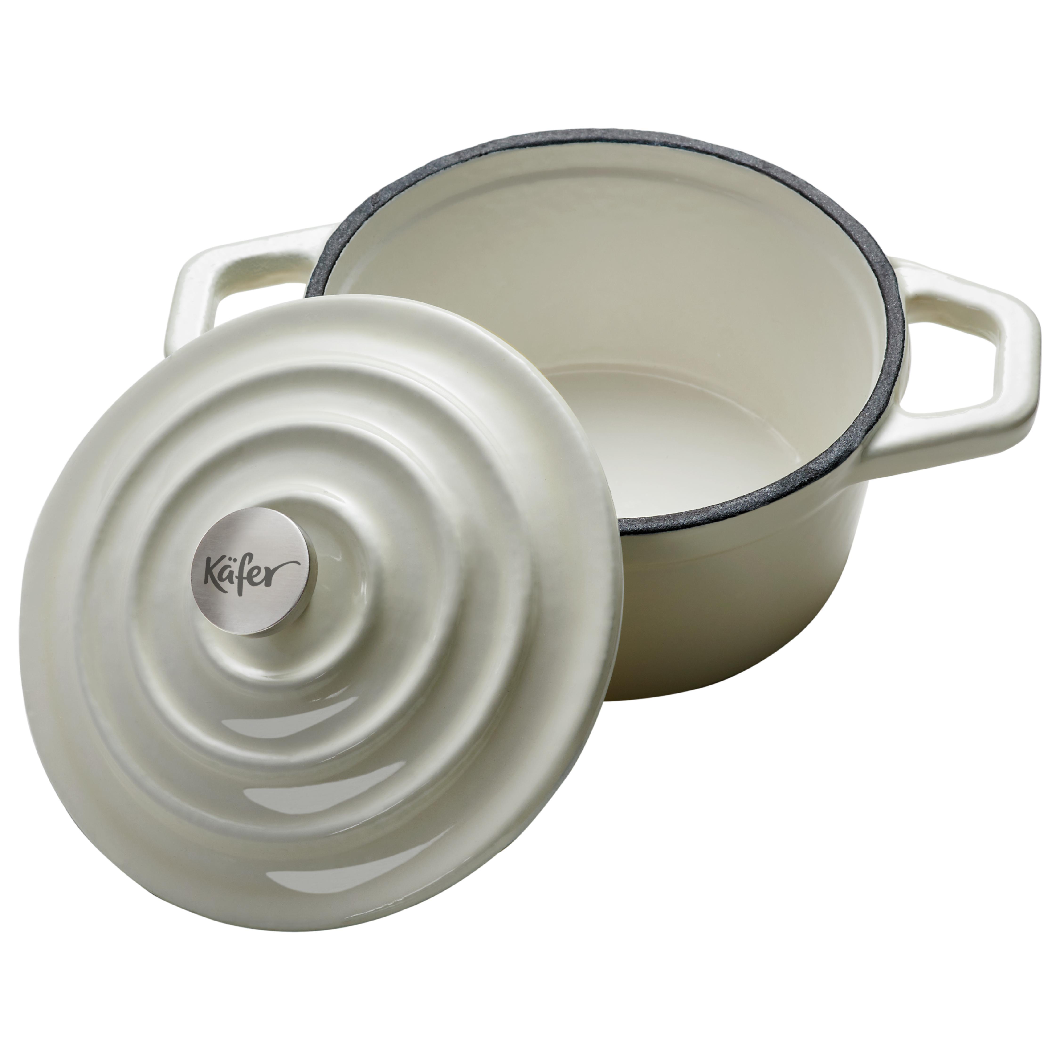 Käfer Gusseiserne Mini Cocotte, 2er Set