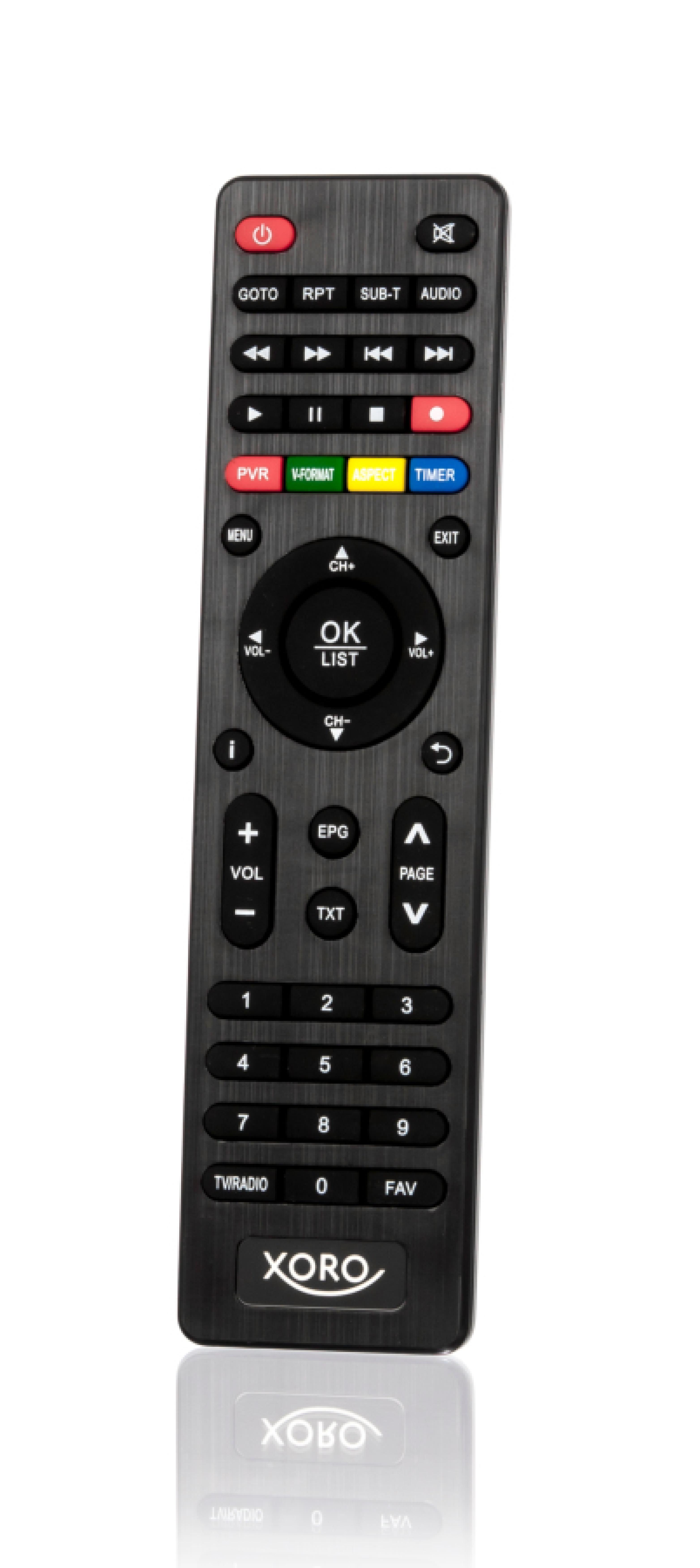 Xoro Receiver HRS 8660 HD DVB-S2 PVR-R USB LED Timeshift