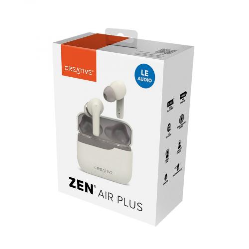 Verpackung der Creative Zen Air Plus kabellosen Kopfhörer in Weiß