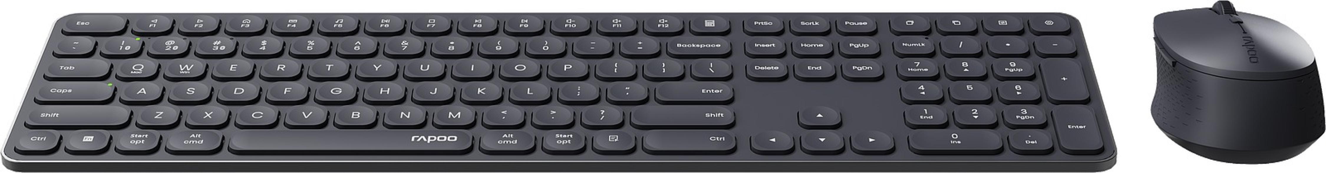 RAPOO 9810M.DE.DARK GREY Multi-Mode Wireless Combo