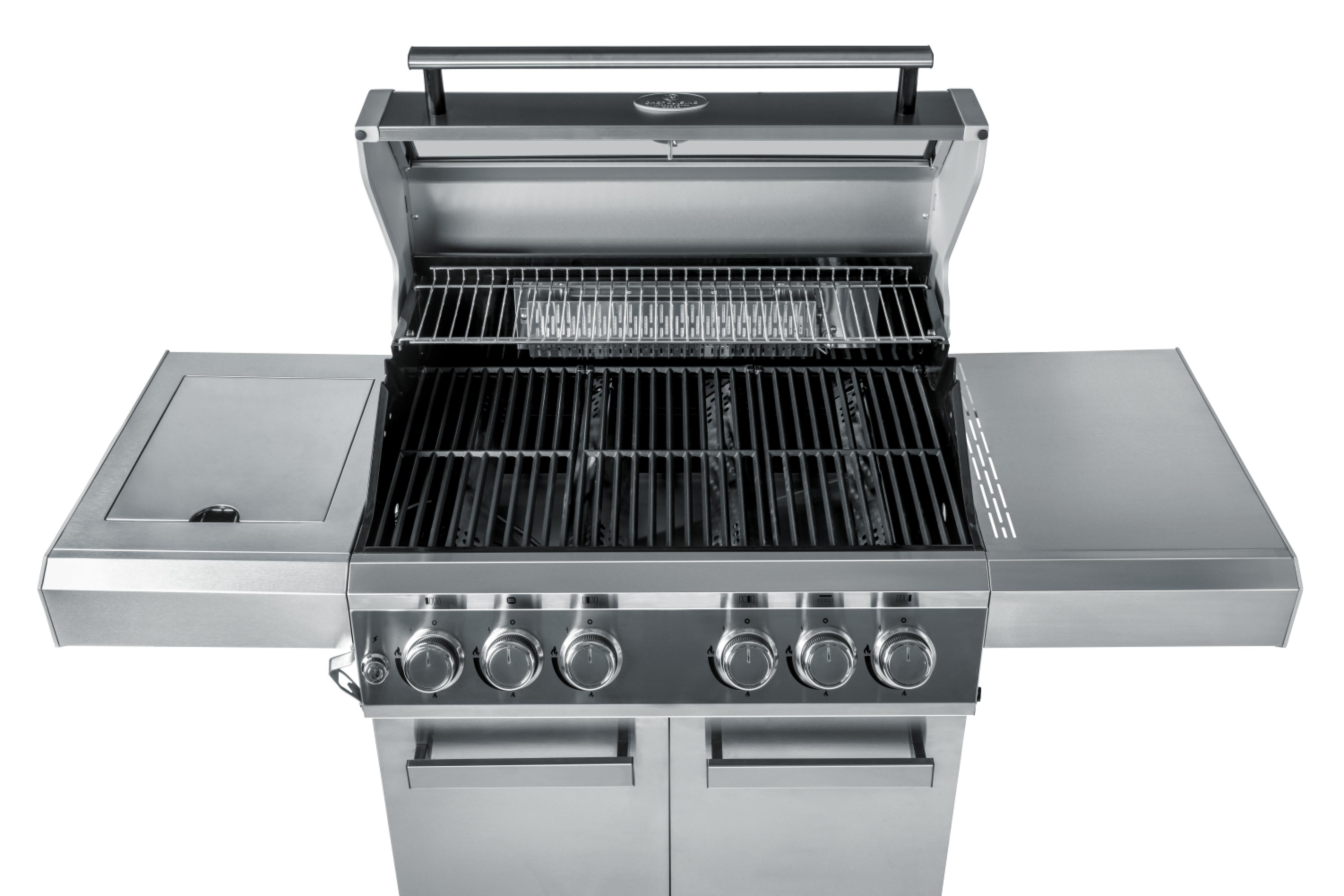 CHEF CUISINE Premium Edelstahl Gasgrill 4+2 Brenner