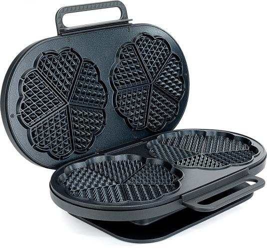 WILFA Waffeleisen DOUBLE JOY, 1500W, 2x20cm, WDM5B-200, schwarz