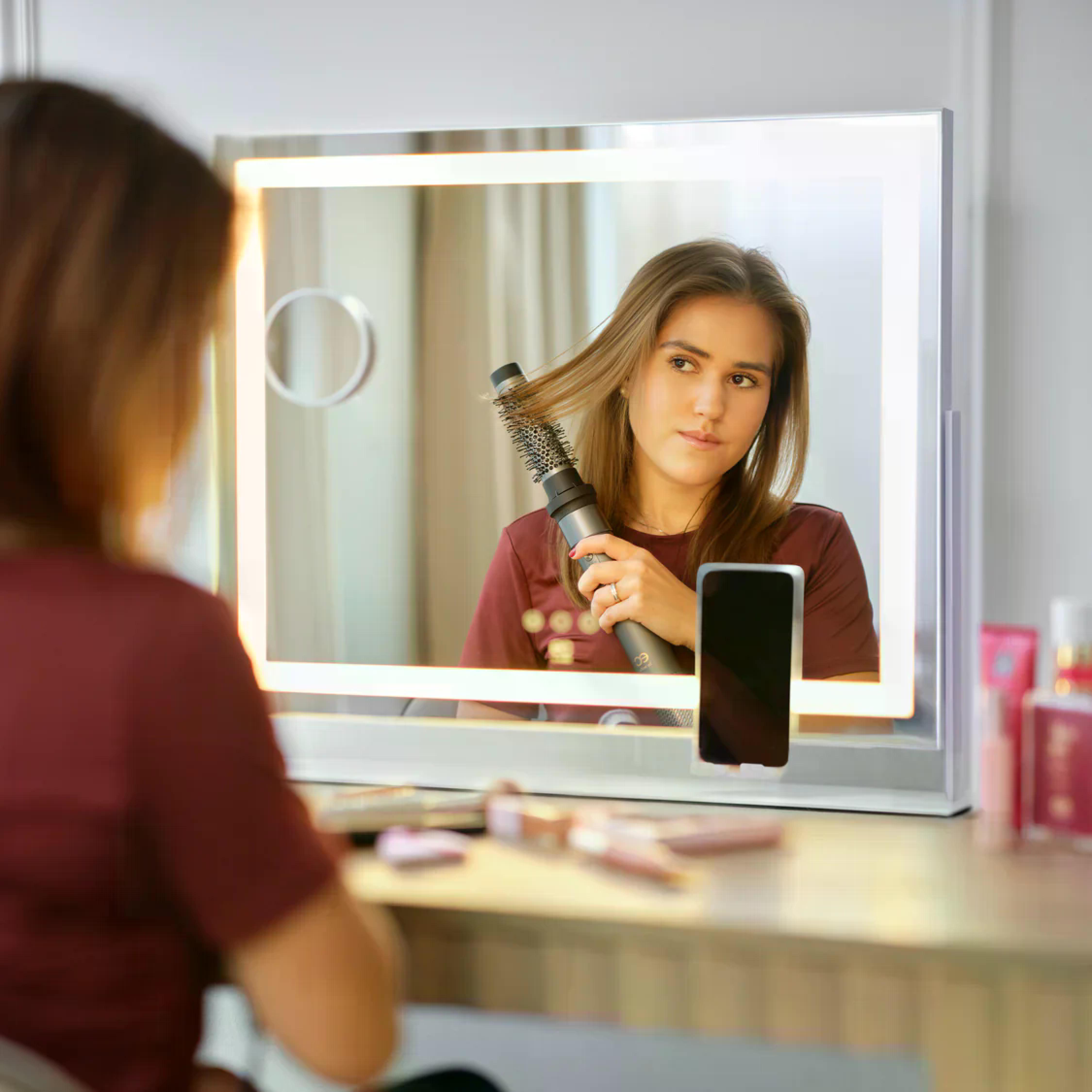 EC BY WILFA Haartrockner AIRLUSH 9-in-1 Multistyler, MS1G-M1500, anthrazit