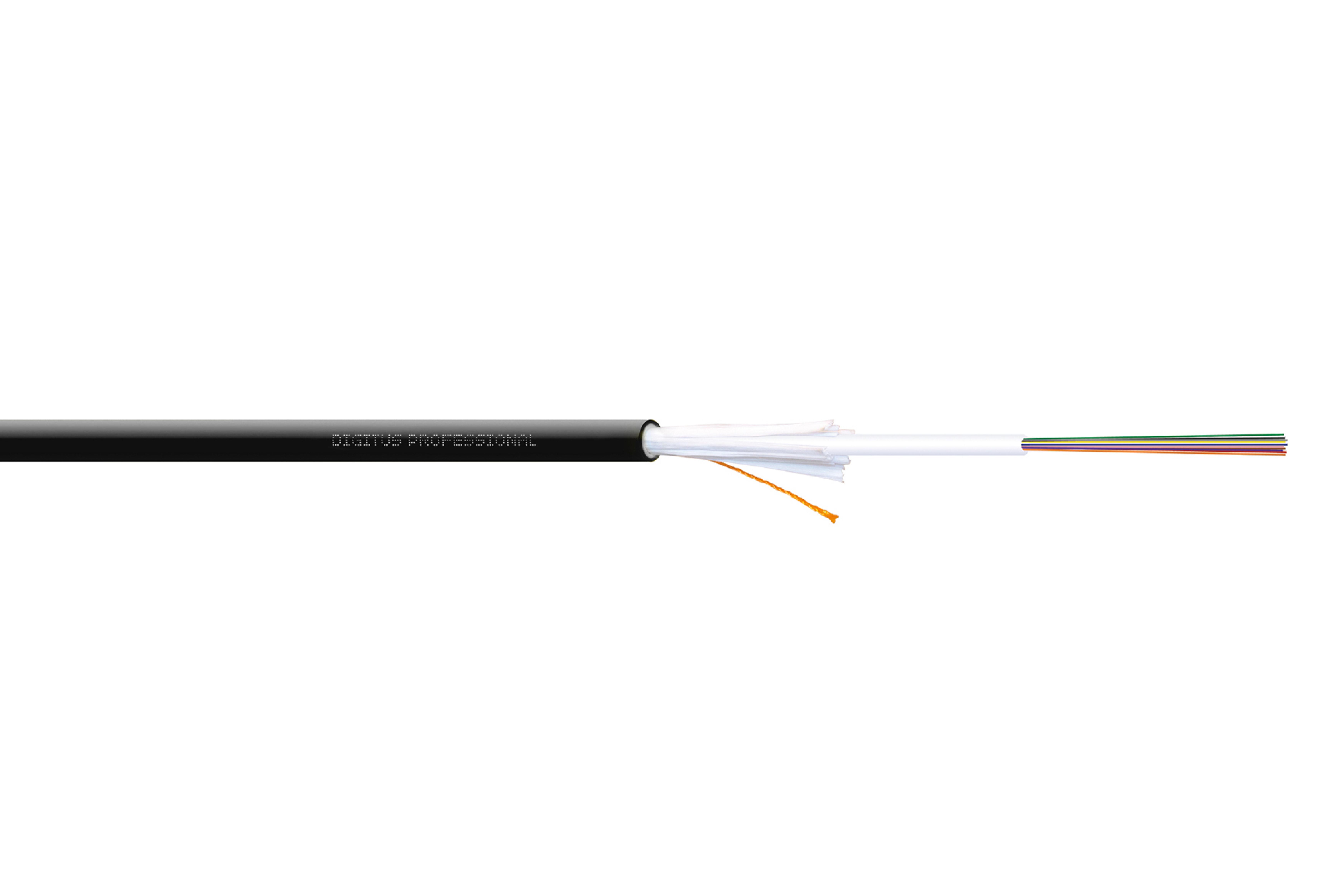 DIGITUS Verlegek. Innen/Aussen A/I-DQ(ZN)BH 50/125Ã,12 Fasern