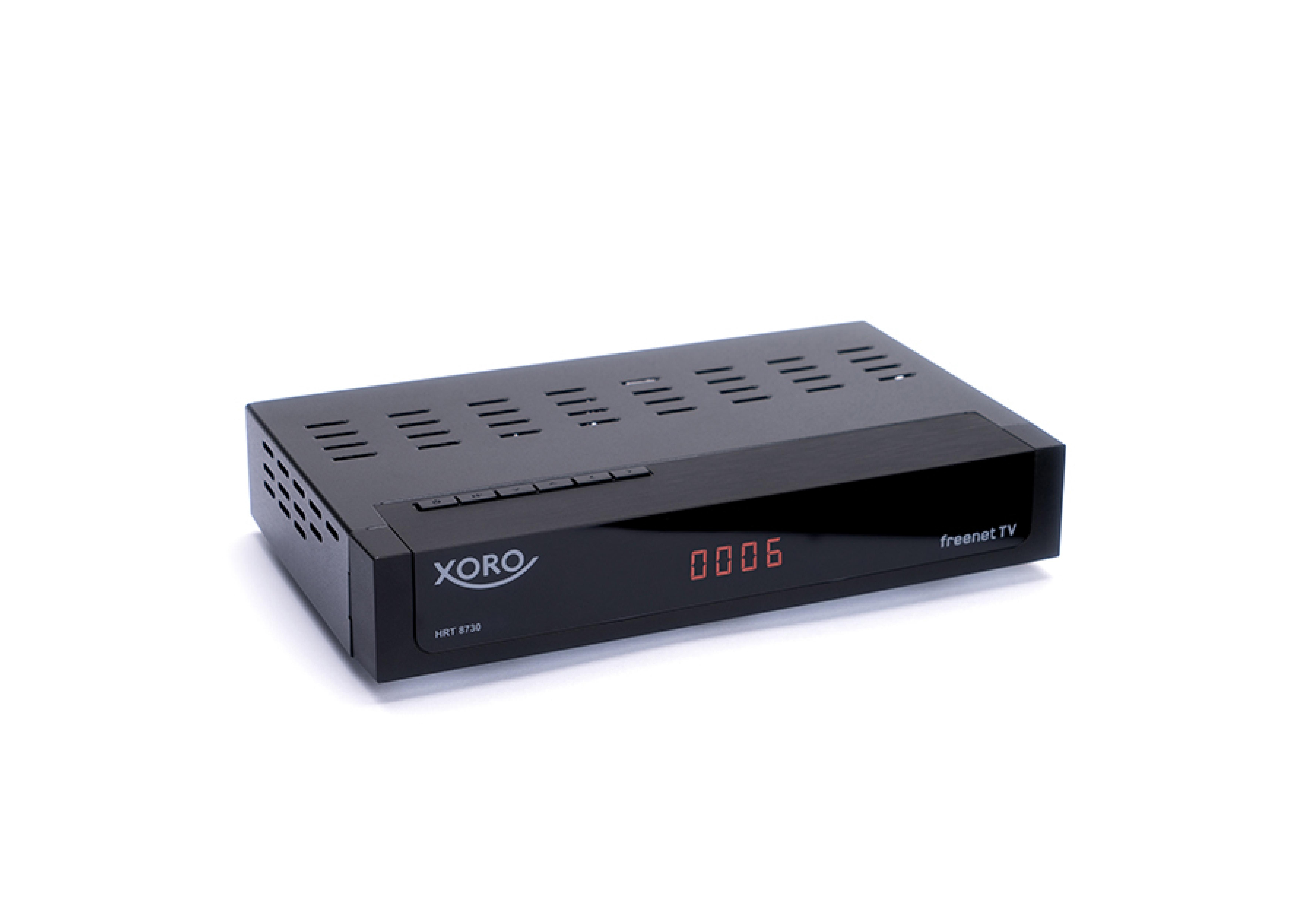 Xoro Receiver HRT 8730 HD DVB-T2/C HD Freenet PVR-R USB