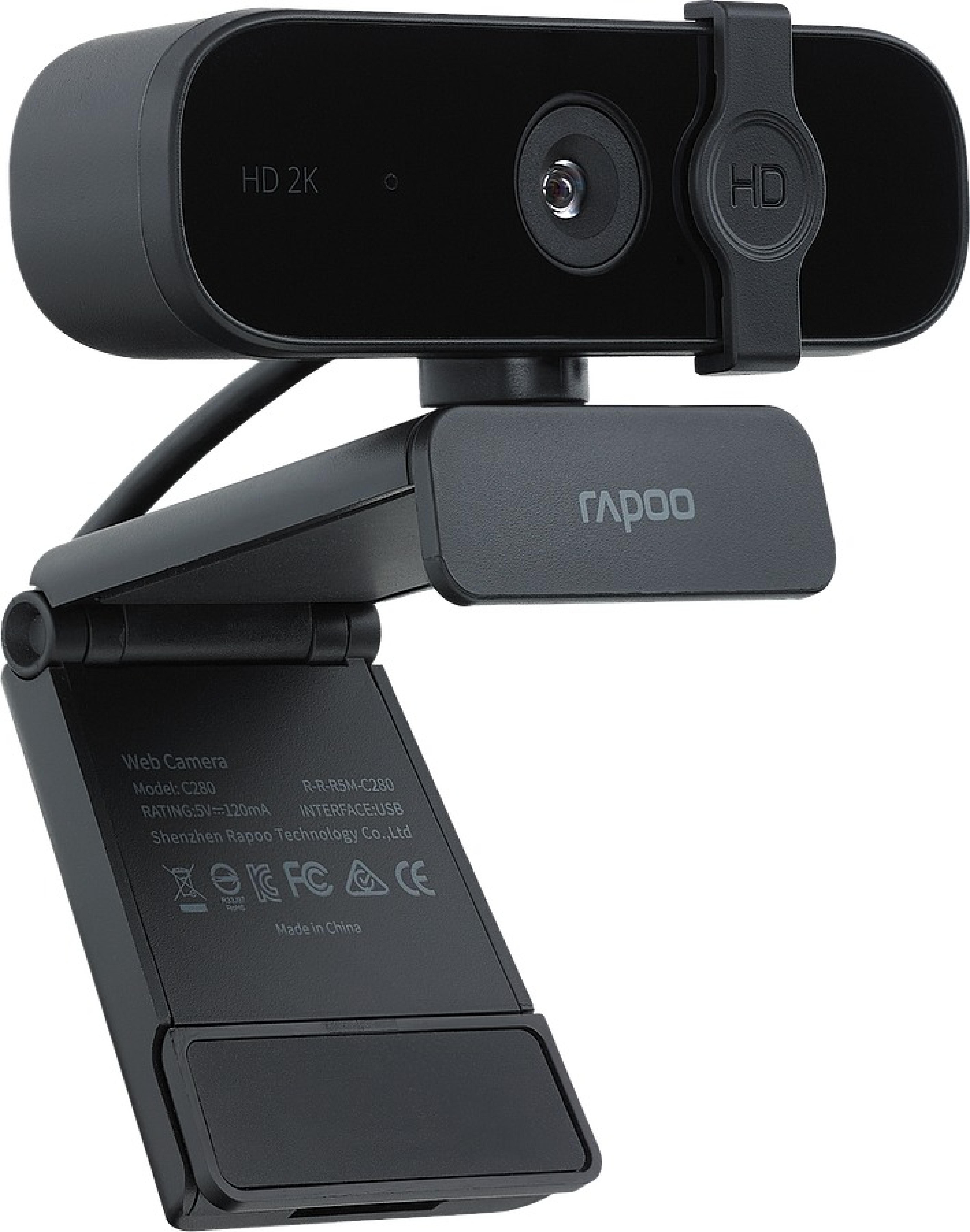 RAPOO XW2K.BLK webcam 30FPS 2K FHD AF