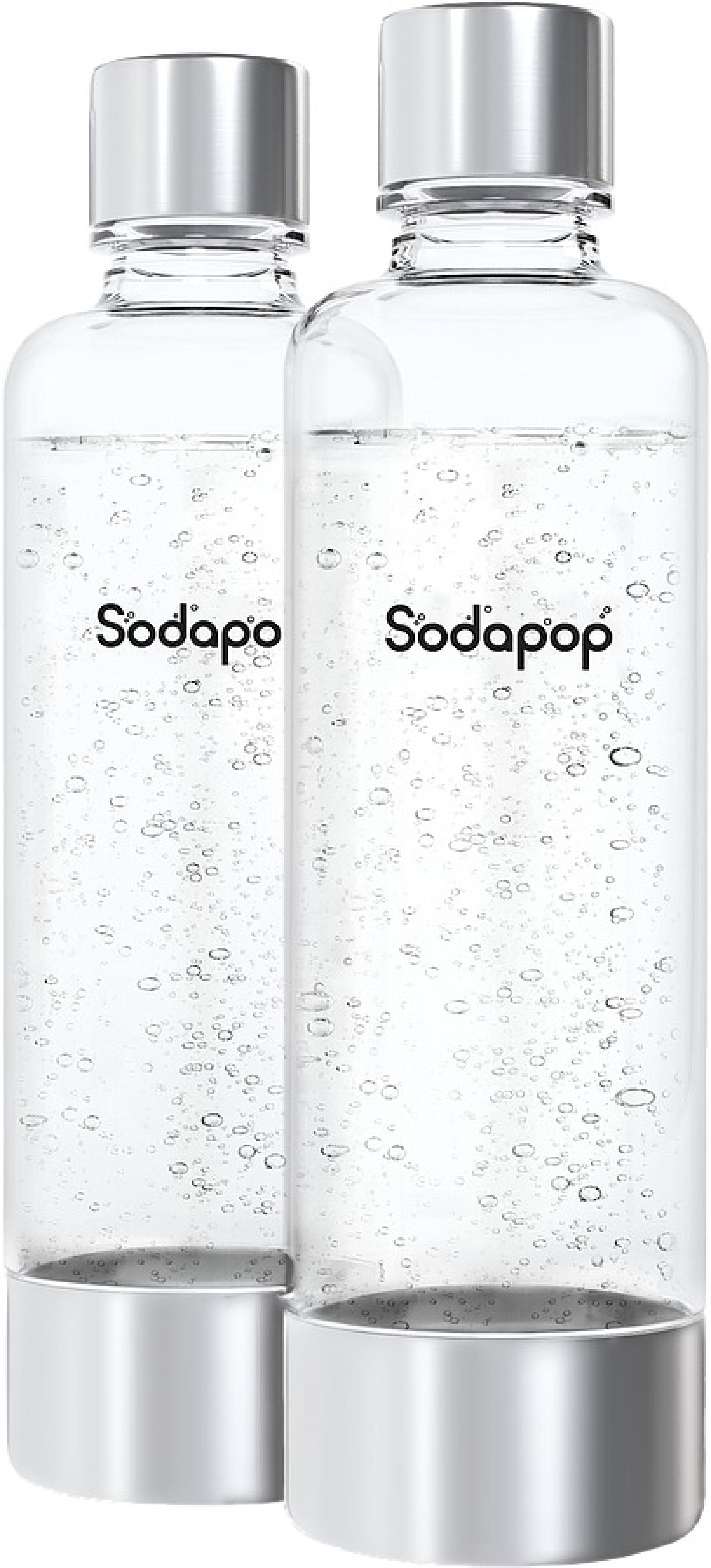 SODAPOP PET-Flaschen 0,85L 2er-Set für Cooper Pro