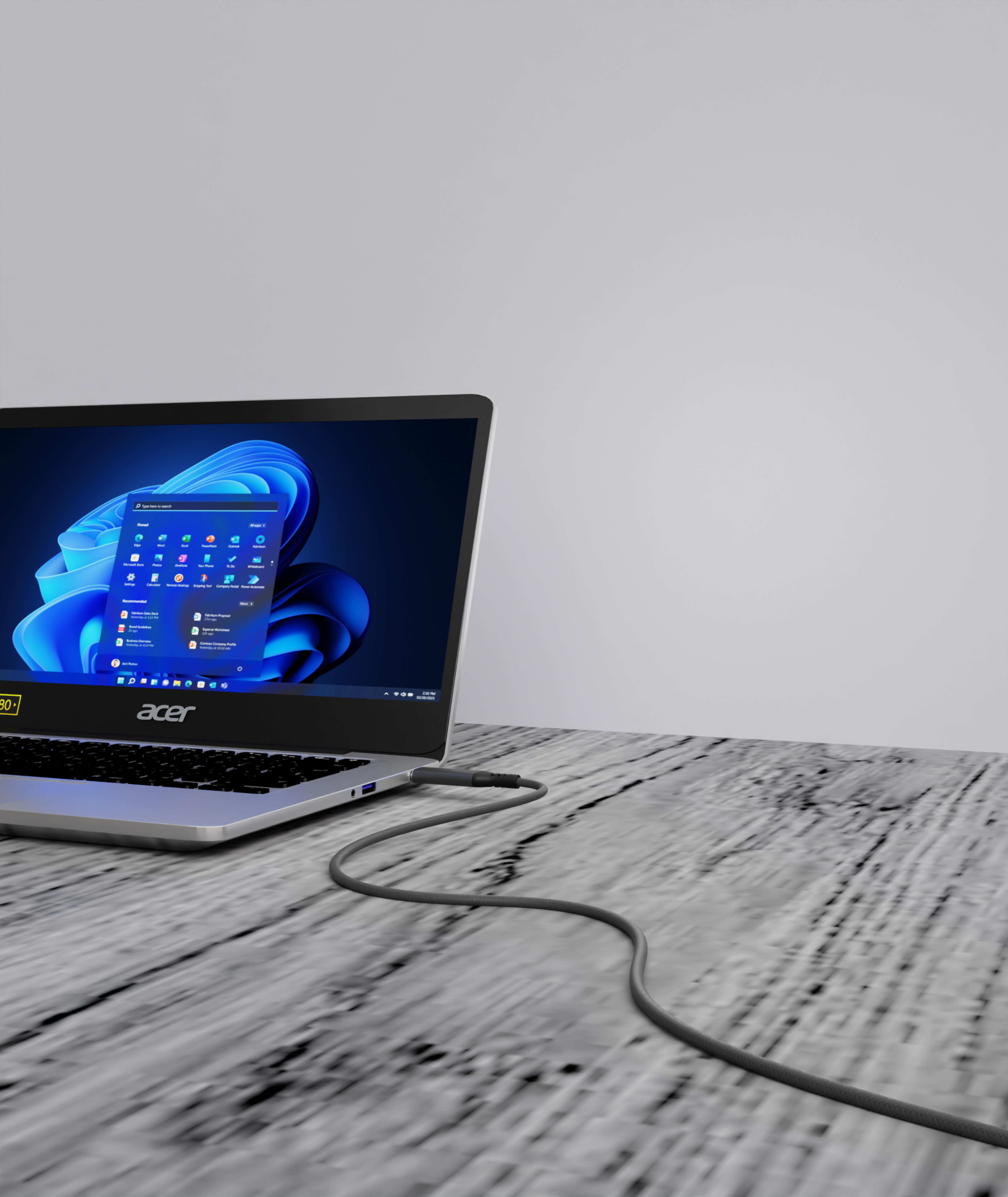 smrter SPEEDY 100 Daten-& Ladekabel 100W PD, USB-C, 100cm BK retail
