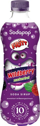 SODAPOP FRITT Sirup Wildberry 500ml für 10 Liter