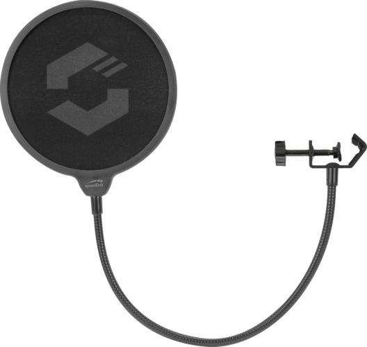 Popfilter mit Klemme und flexiblem Hals zur Reduzierung von Störgeräuschen
