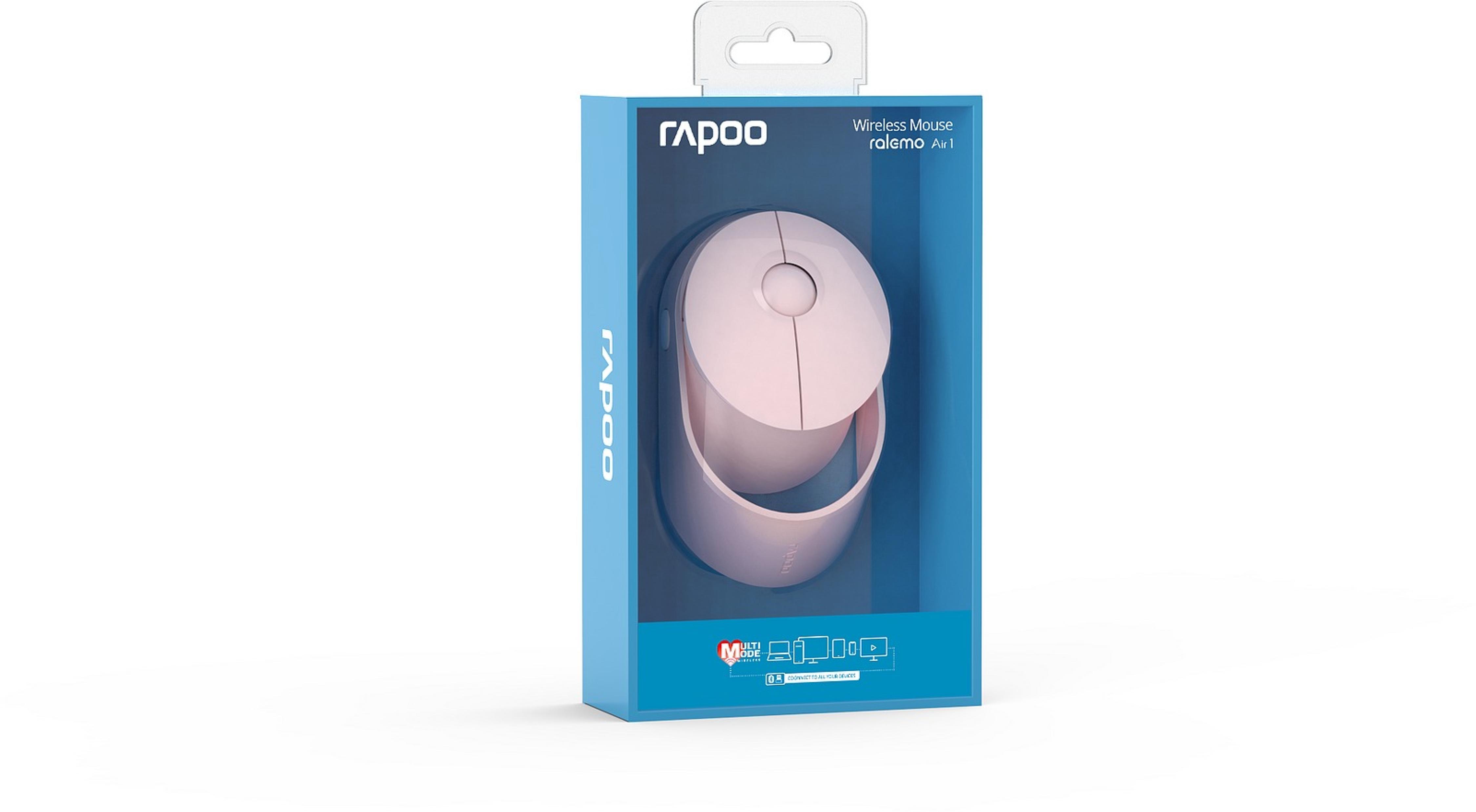 RAPOO RALEMO AIR 1 PINK MM Mouse
