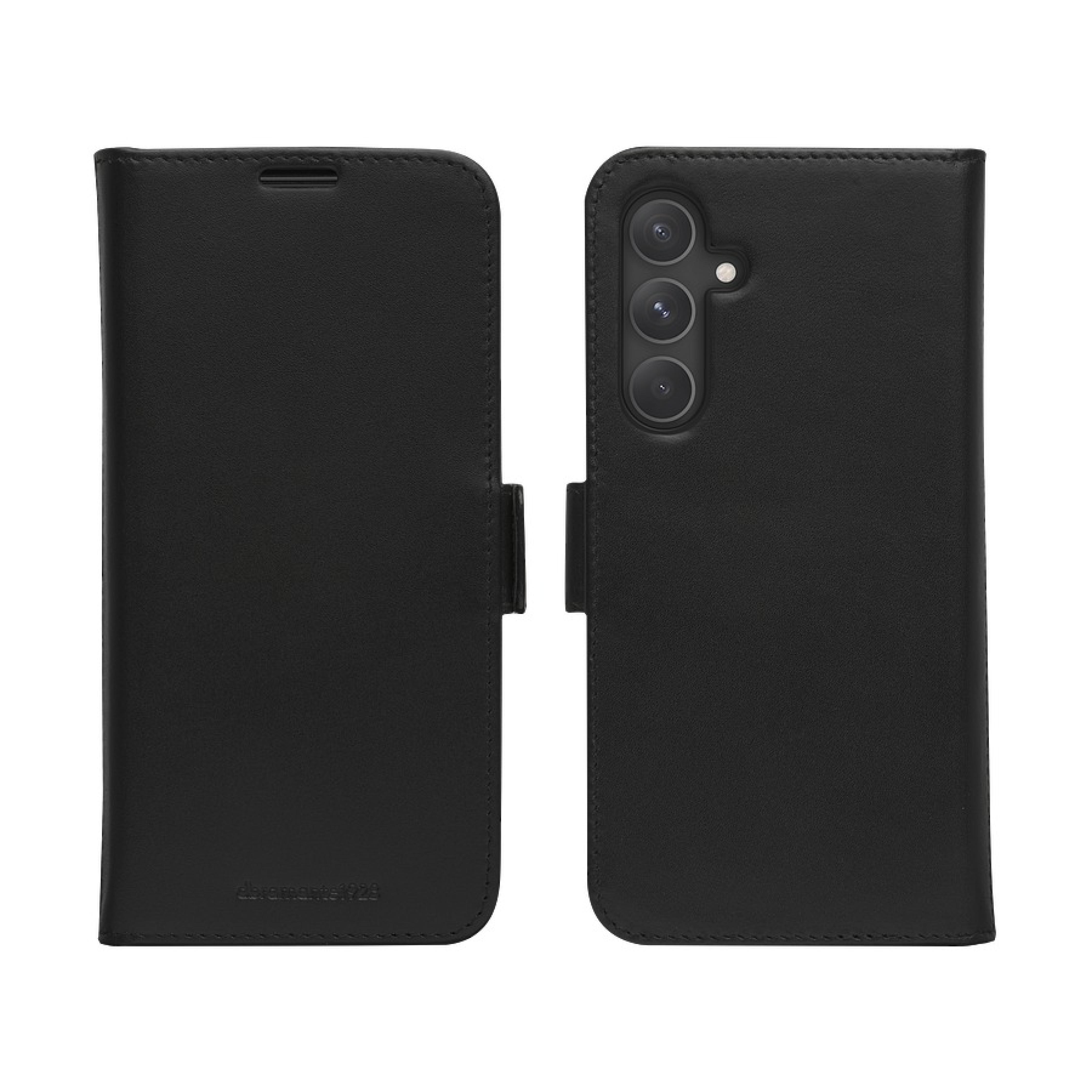 DBRAMANTE1928 Lynge - Galaxy S24 - Full-grain leather - Black