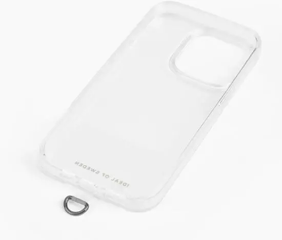 Transparente Handyhülle mit Ringaufsatz für Komfort und Style