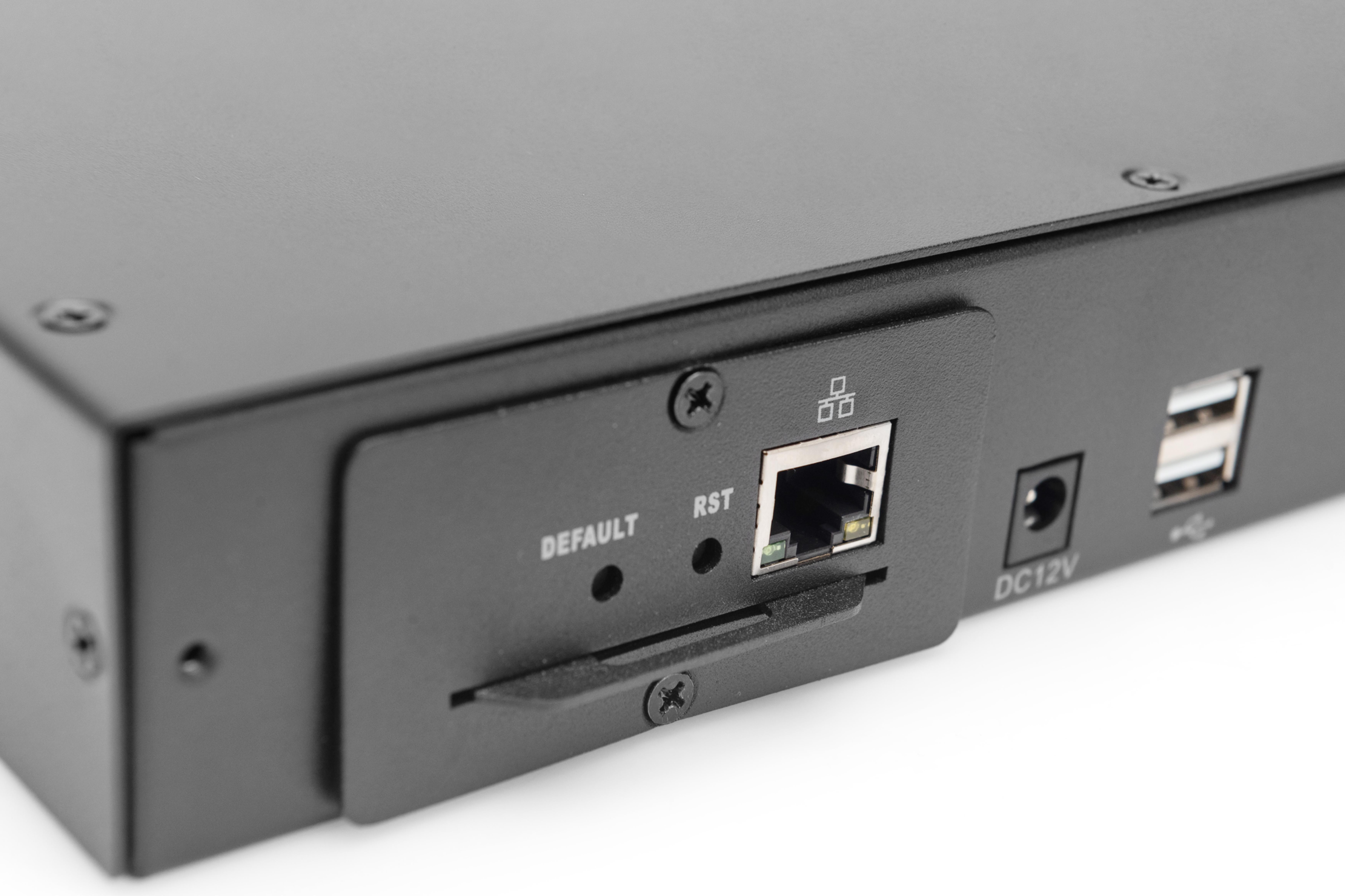 DIGITUS modularer KVM-Switch 8-Port Cat 5