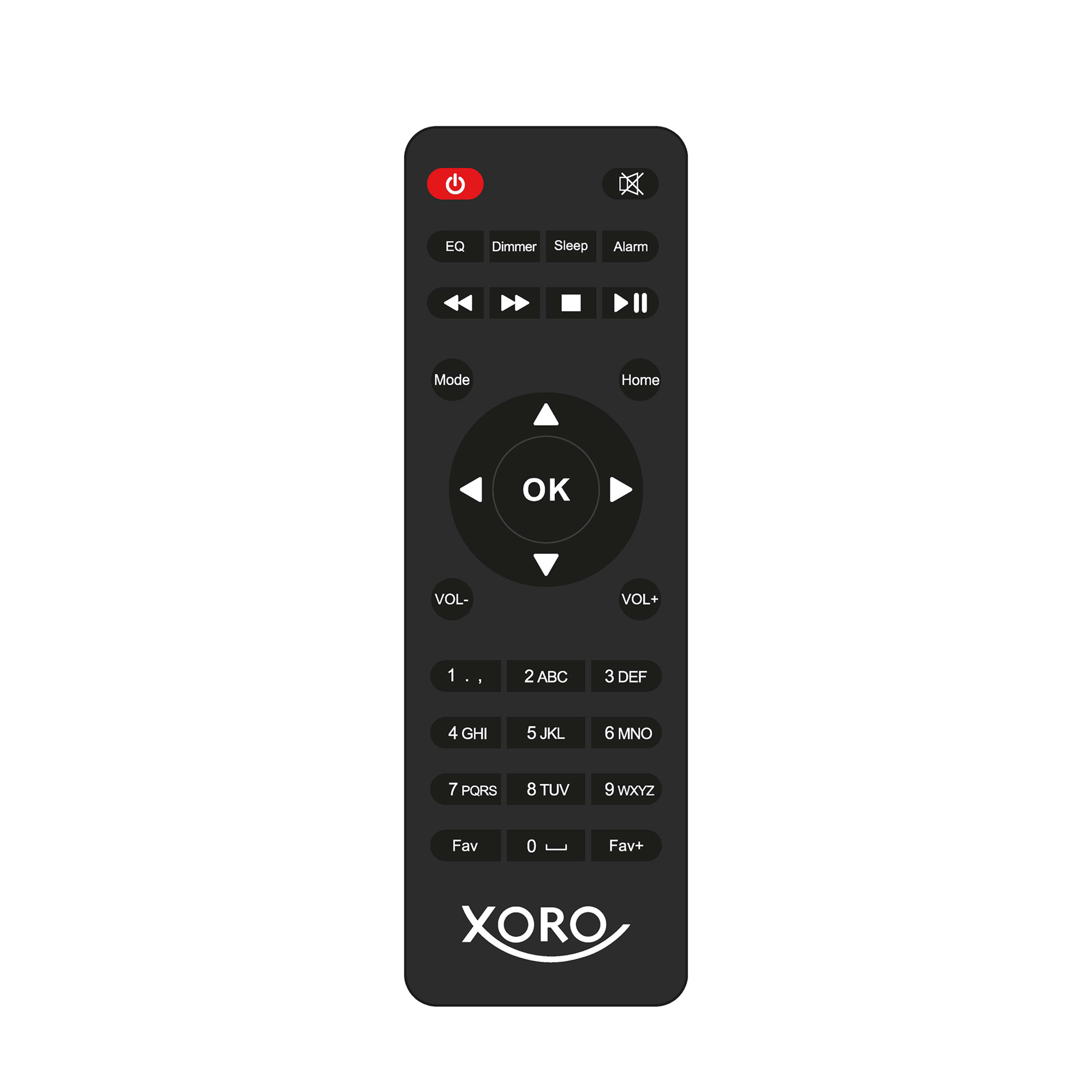 Xoro DAB 300 IR Internetradio DAB+ Bluetooth WLAN Weiss