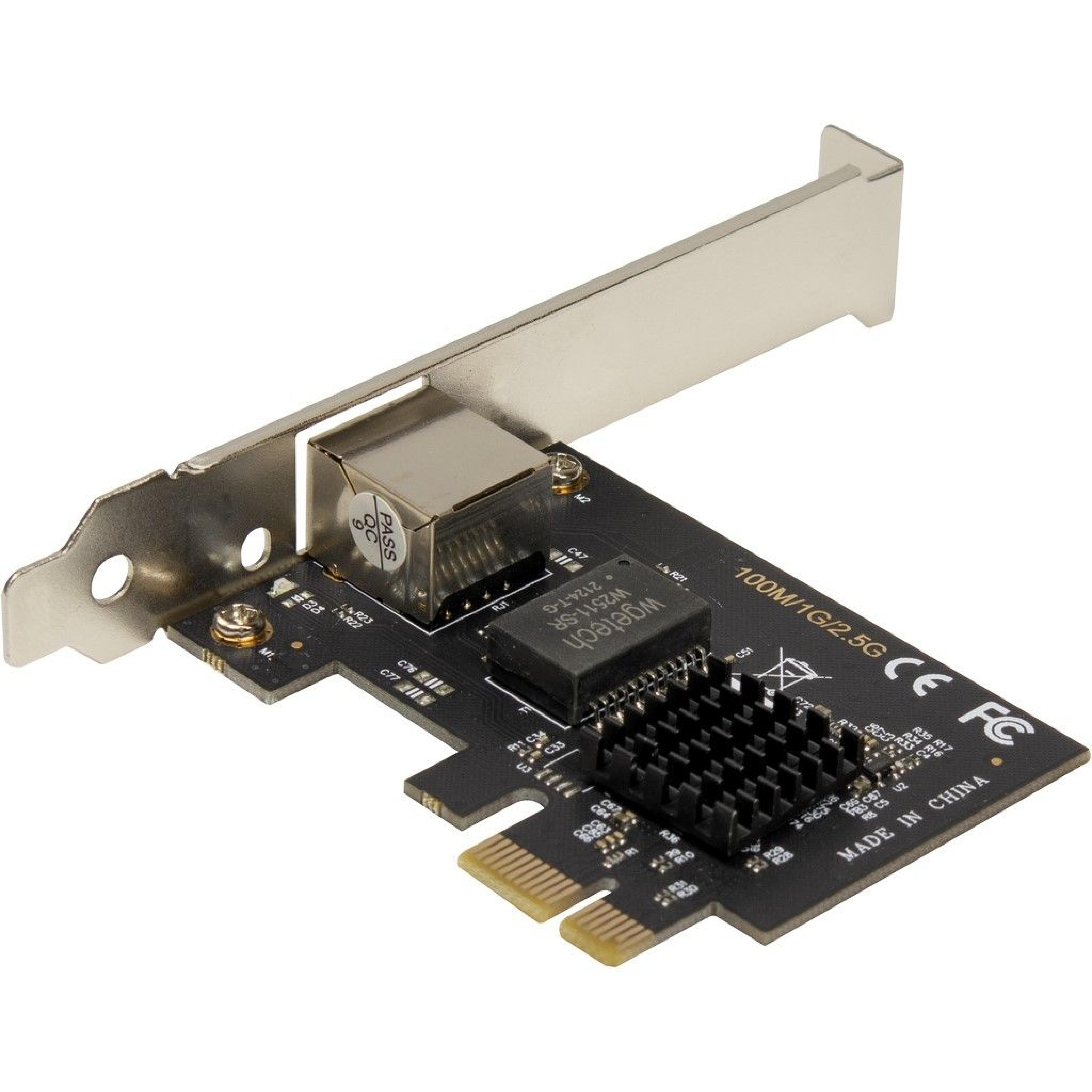 Inter-Tech Gigabit PCIe Adapter Argus ST-7266 x1 v2.1 retail