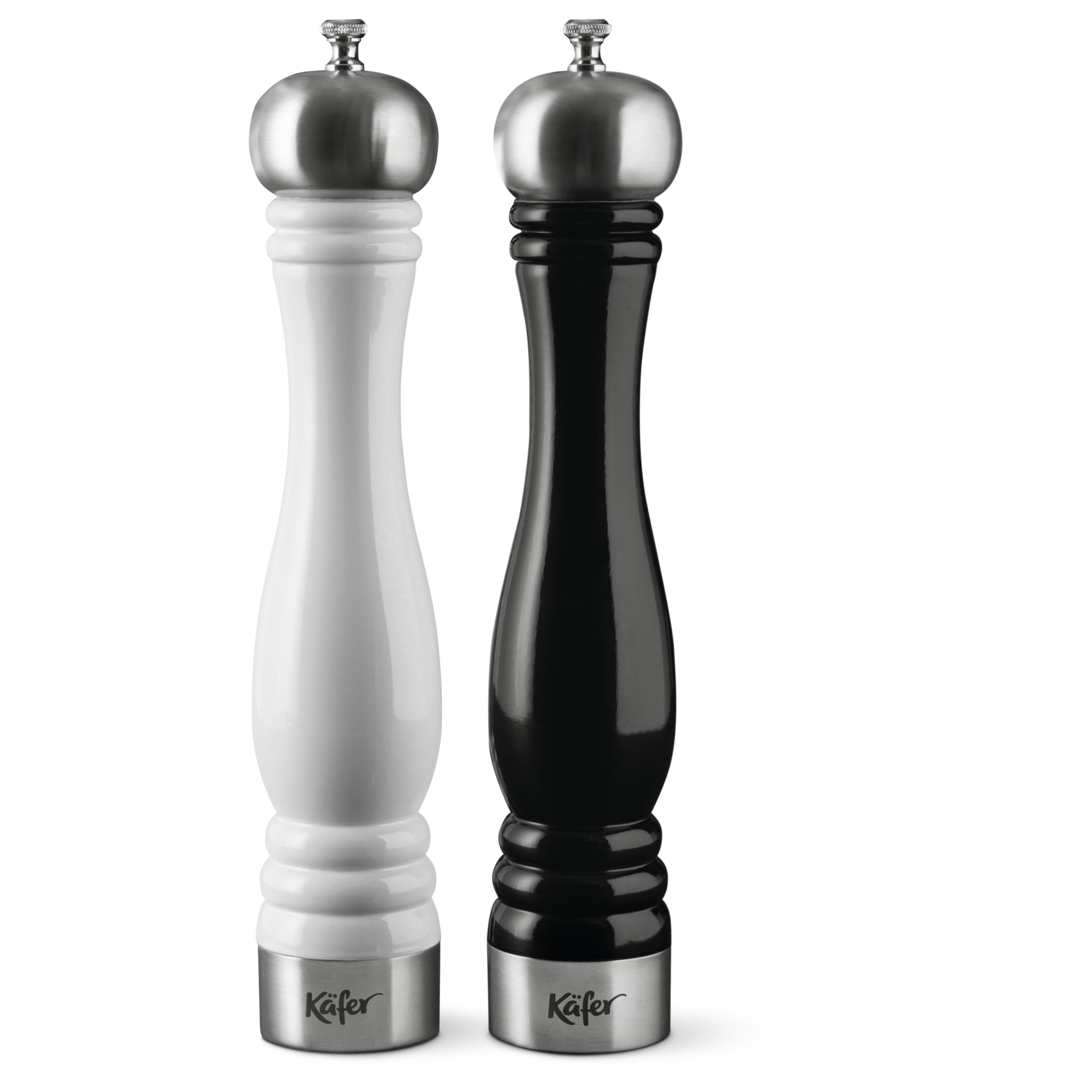 Käfer Salz & Pfeffer Mühlen Set aus Buchenholz